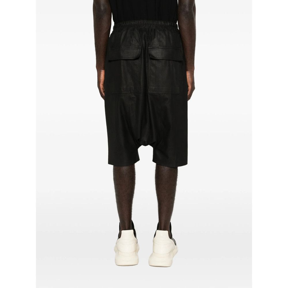 Rick Owens Rick Owens BLACK Shorts - Drop-Crotch Shorts Size US M / EU 48-50 / 2 - 2 Thumbnail