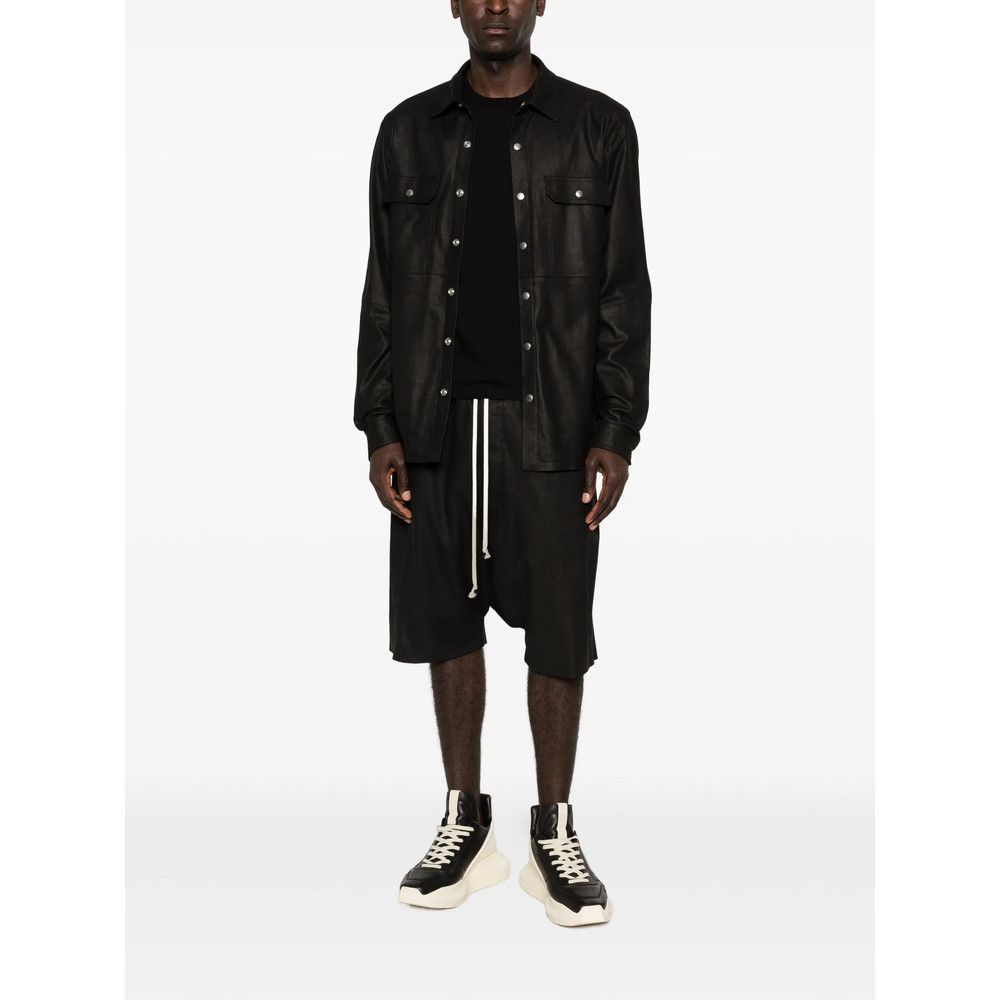 Rick Owens Rick Owens BLACK Jackets - Shirt Jackets Size US L / EU 52-54 / 3 - 4 Thumbnail