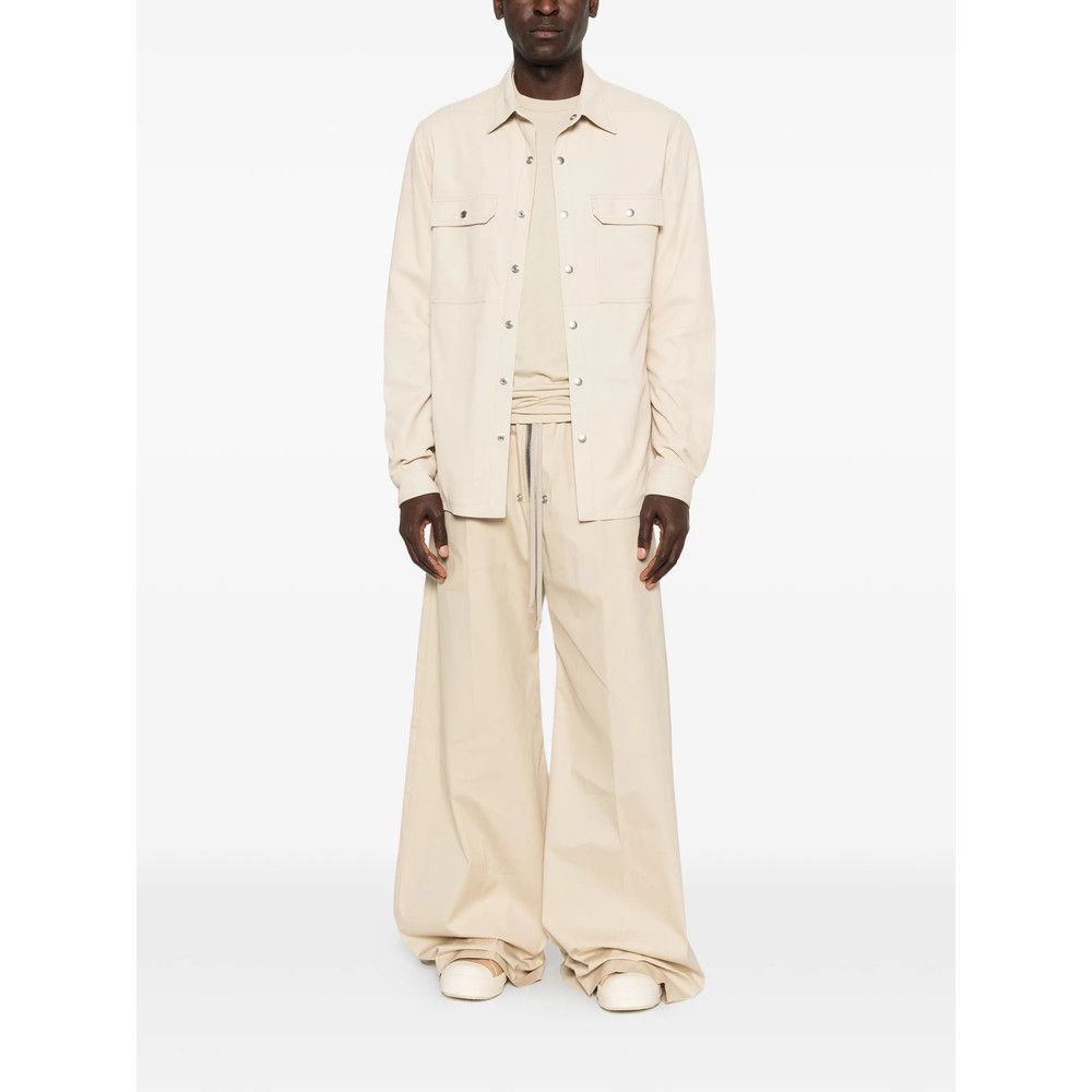 Rick Owens Rick Owens NEUTRALS Jackets - Shirt Jackets Size US L / EU 52-54 / 3 - 4 Thumbnail