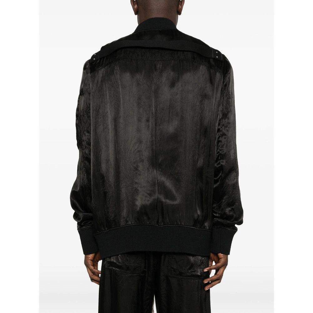 Rick Owens Rick Owens BLACK Jackets - Bomber Jackets Size US XL / EU 56 / 4 - 5 Thumbnail