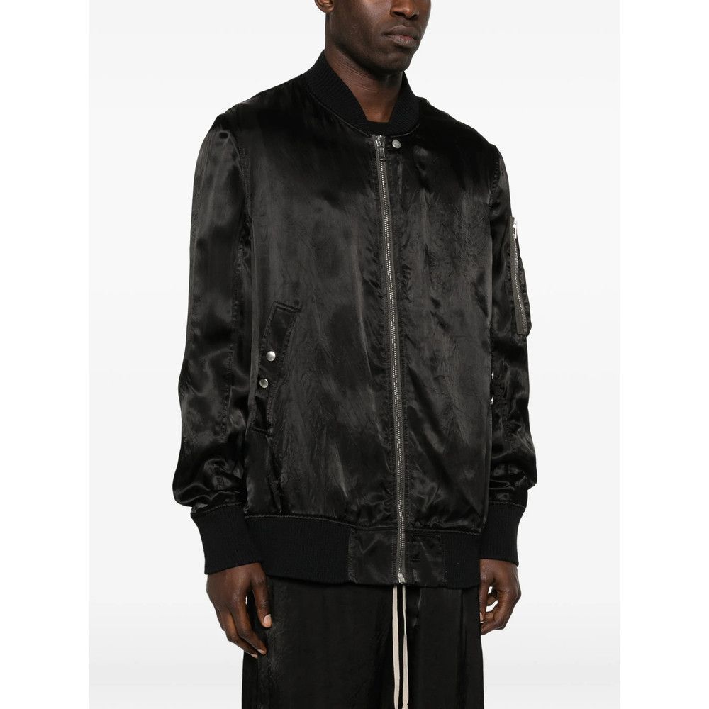 Rick Owens Rick Owens BLACK Jackets - Bomber Jackets Size US XL / EU 56 / 4 - 3 Thumbnail