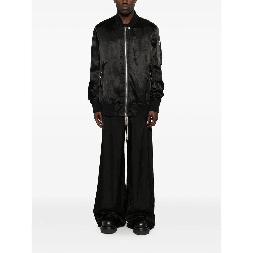 Rick Owens Rick Owens BLACK Jackets - Bomber Jackets Size US XL / EU 56 / 4 - 4 Thumbnail