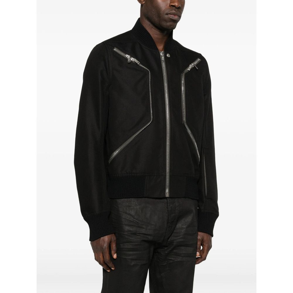 Rick Owens Rick Owens BLACK Jackets - Bomber Jackets Size US L / EU 52-54 / 3 - 2 Thumbnail