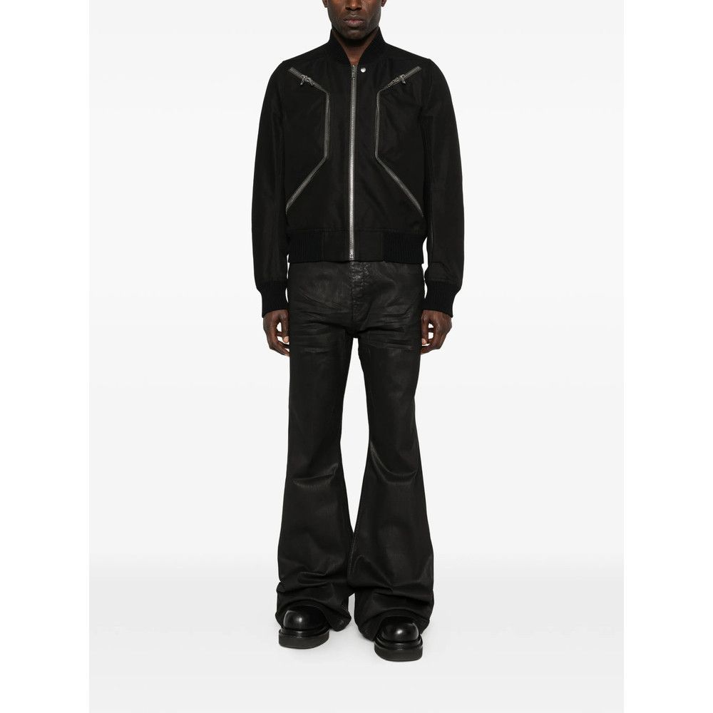 Rick Owens Rick Owens BLACK Jackets - Bomber Jackets Size US L / EU 52-54 / 3 - 3 Thumbnail