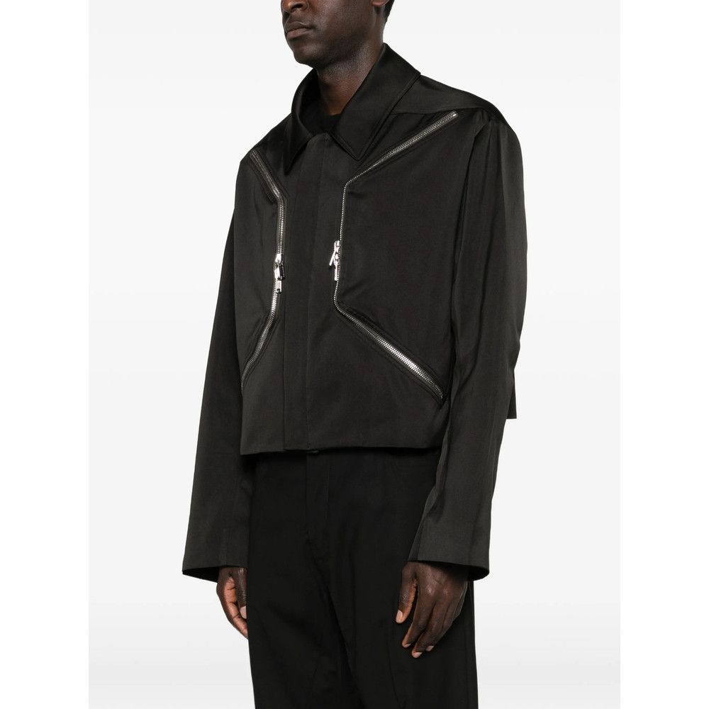 Rick Owens Rick Owens BLACK Jackets - Shirt Jackets Size US M / EU 48-50 / 2 - 3 Thumbnail
