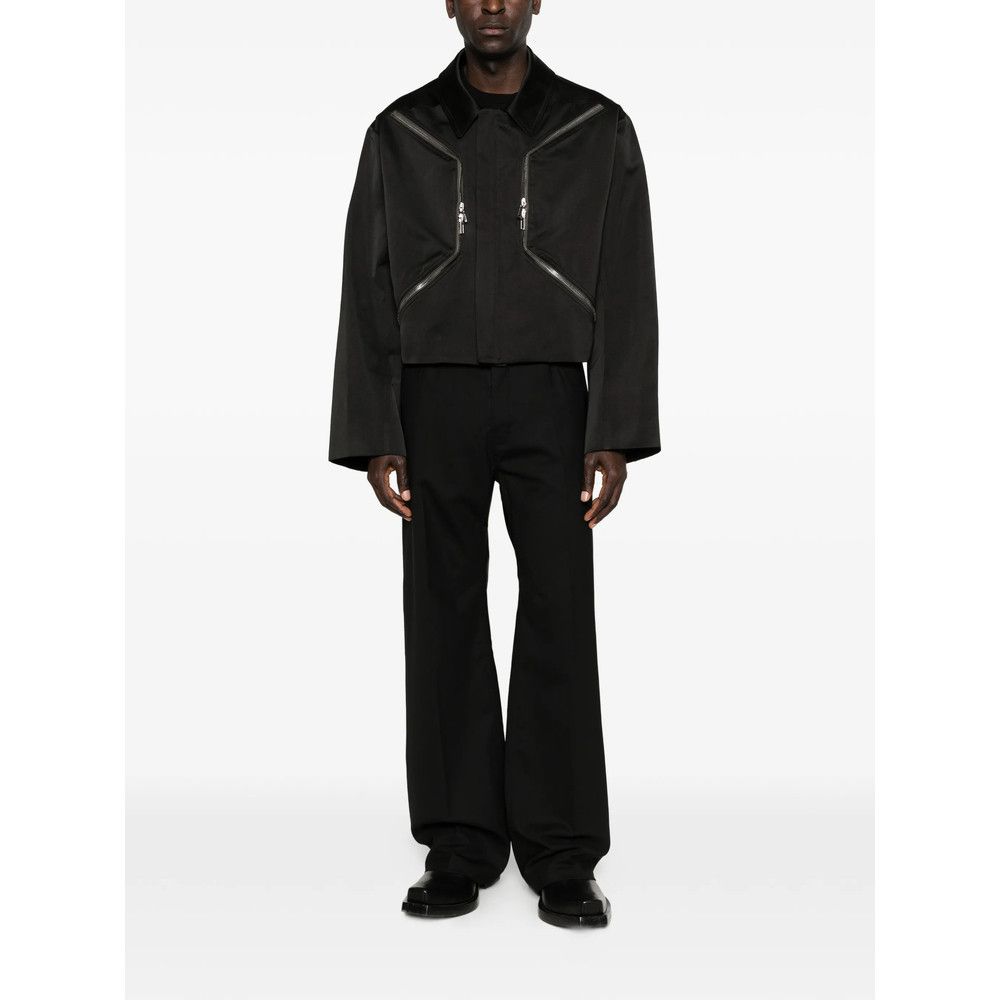 Rick Owens Rick Owens BLACK Jackets - Shirt Jackets Size US M / EU 48-50 / 2 - 2 Thumbnail