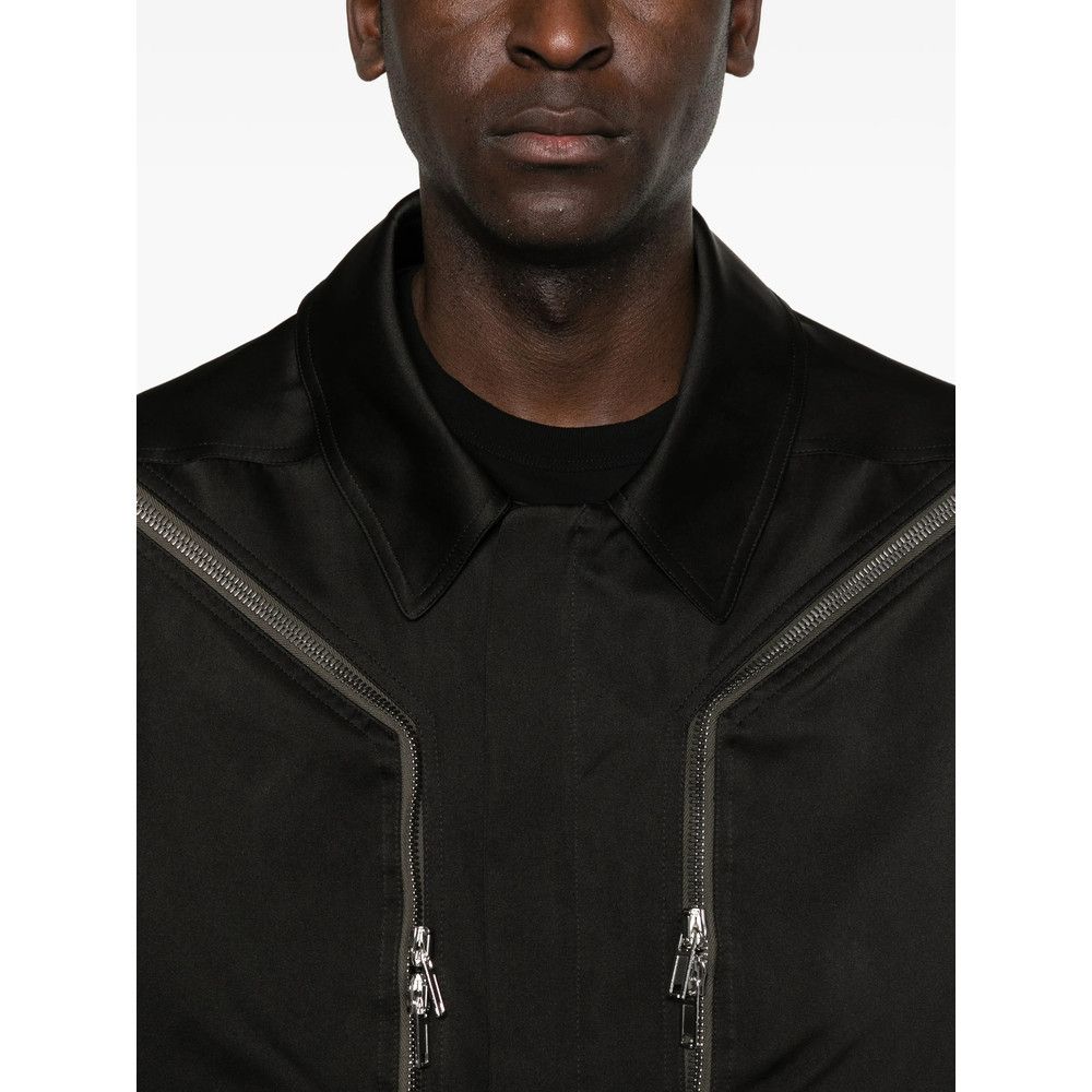Rick Owens Rick Owens BLACK Jackets - Shirt Jackets Size US L / EU 52-54 / 3 - 5 Thumbnail