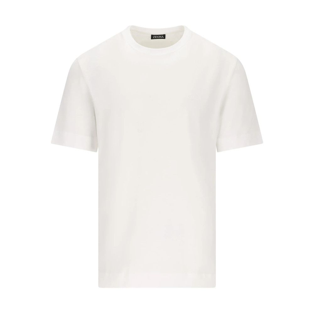 Ermenegildo Zegna Zegna WHITE T-Shirts & Vests - T-Shirts Size US M / EU 48-50 / 2 - 3 Thumbnail