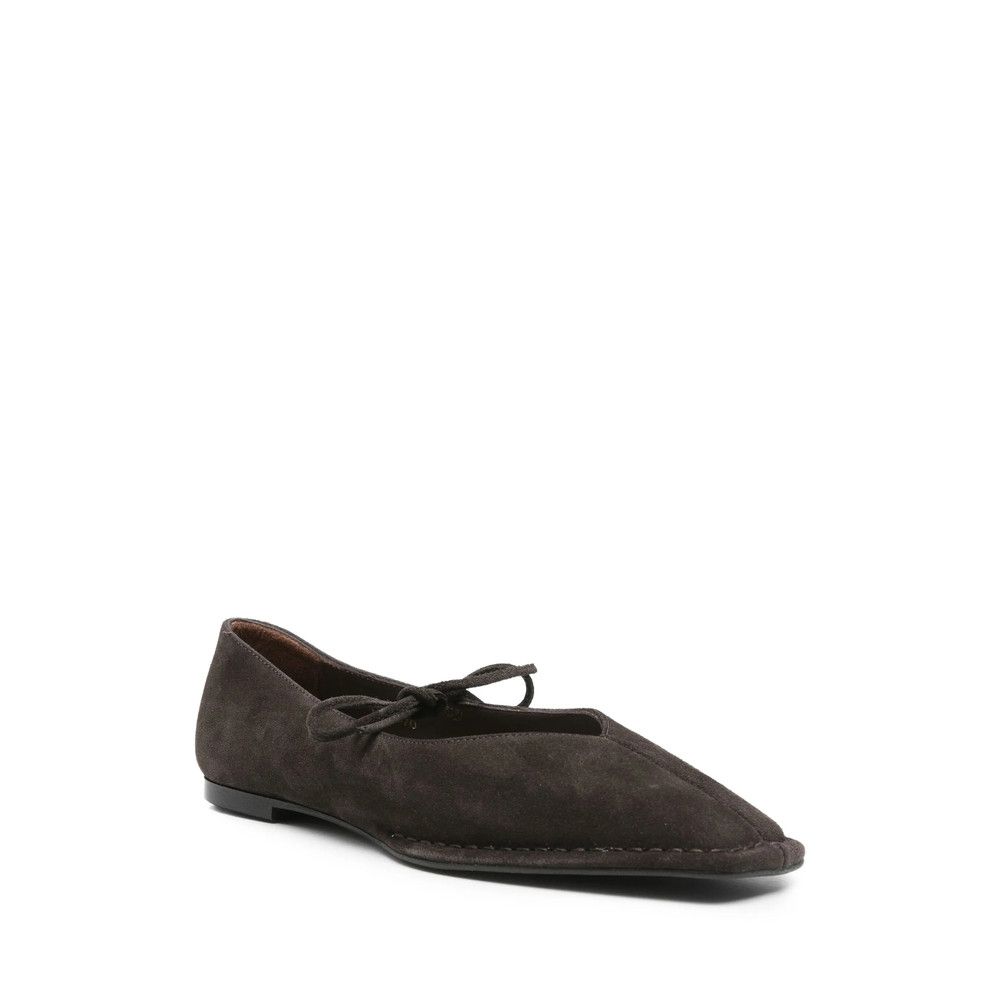 ALOHAS Alohas BROWN Ballet Flats Size US 9 / IT 39 - 3 Thumbnail