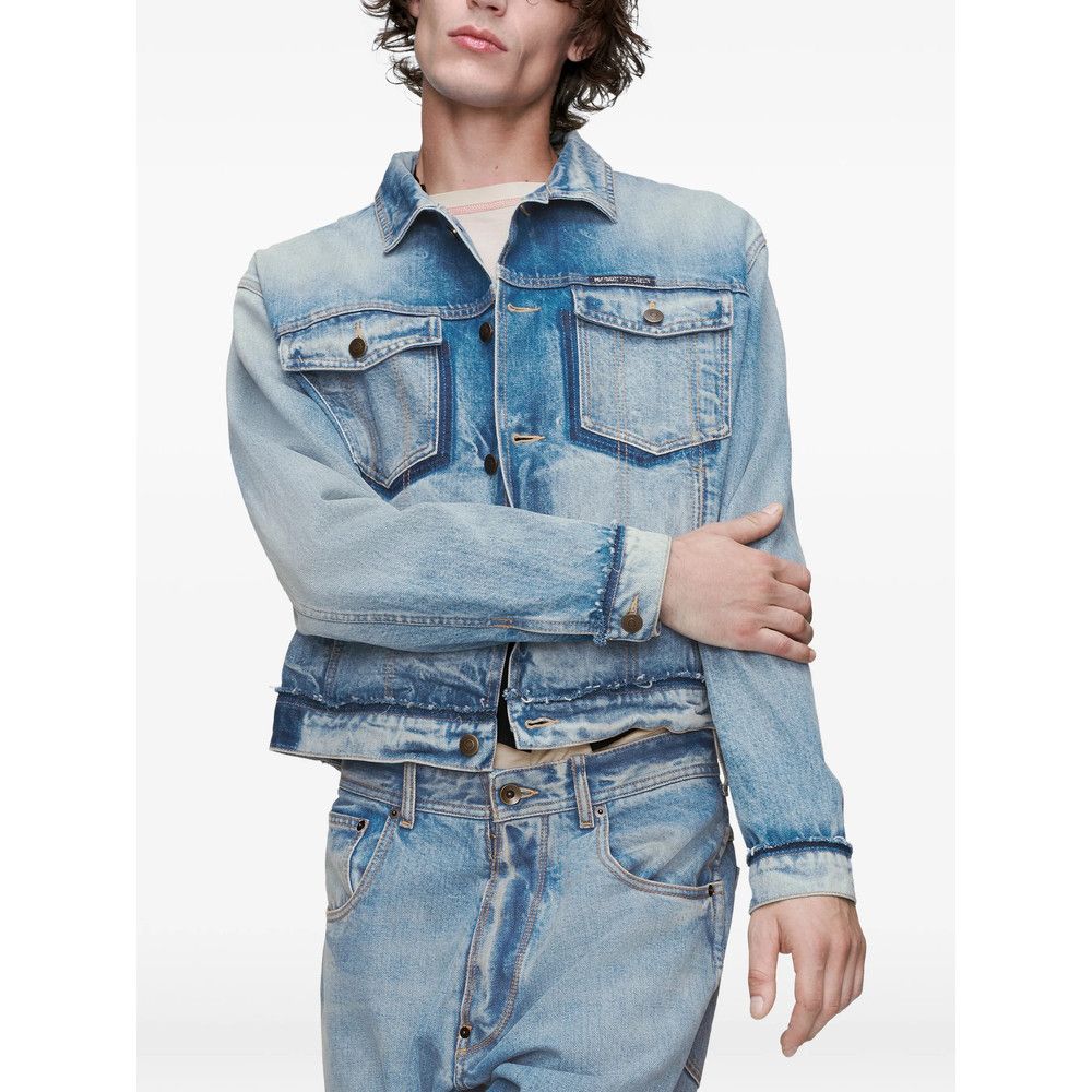 Maison Margiela Maison Margiela BLUE Jackets - Denim Jackets Size US XL / EU 56 / 4 - 4 Thumbnail