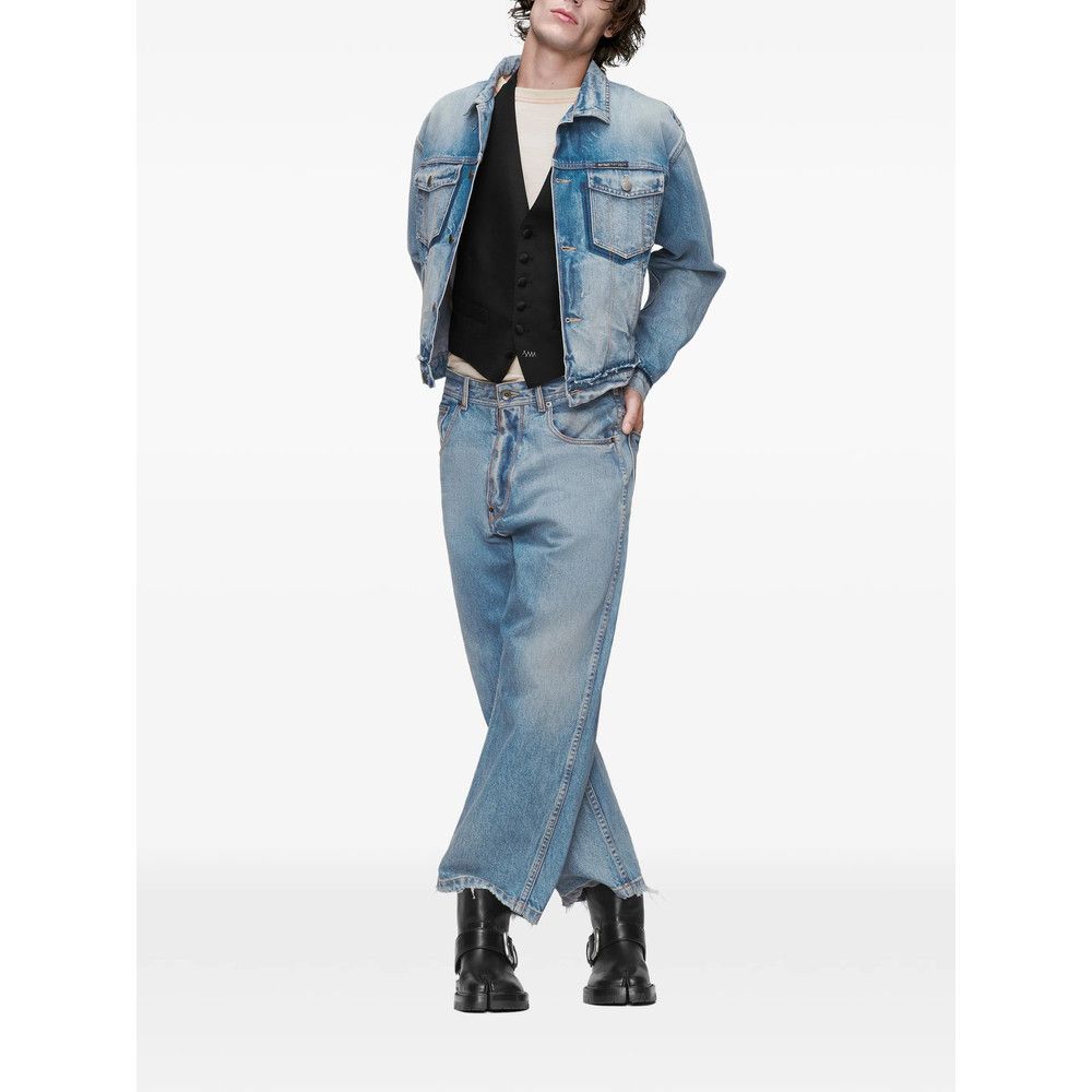 Maison Margiela Maison Margiela BLUE Jackets - Denim Jackets Size US XL / EU 56 / 4 - 2 Thumbnail