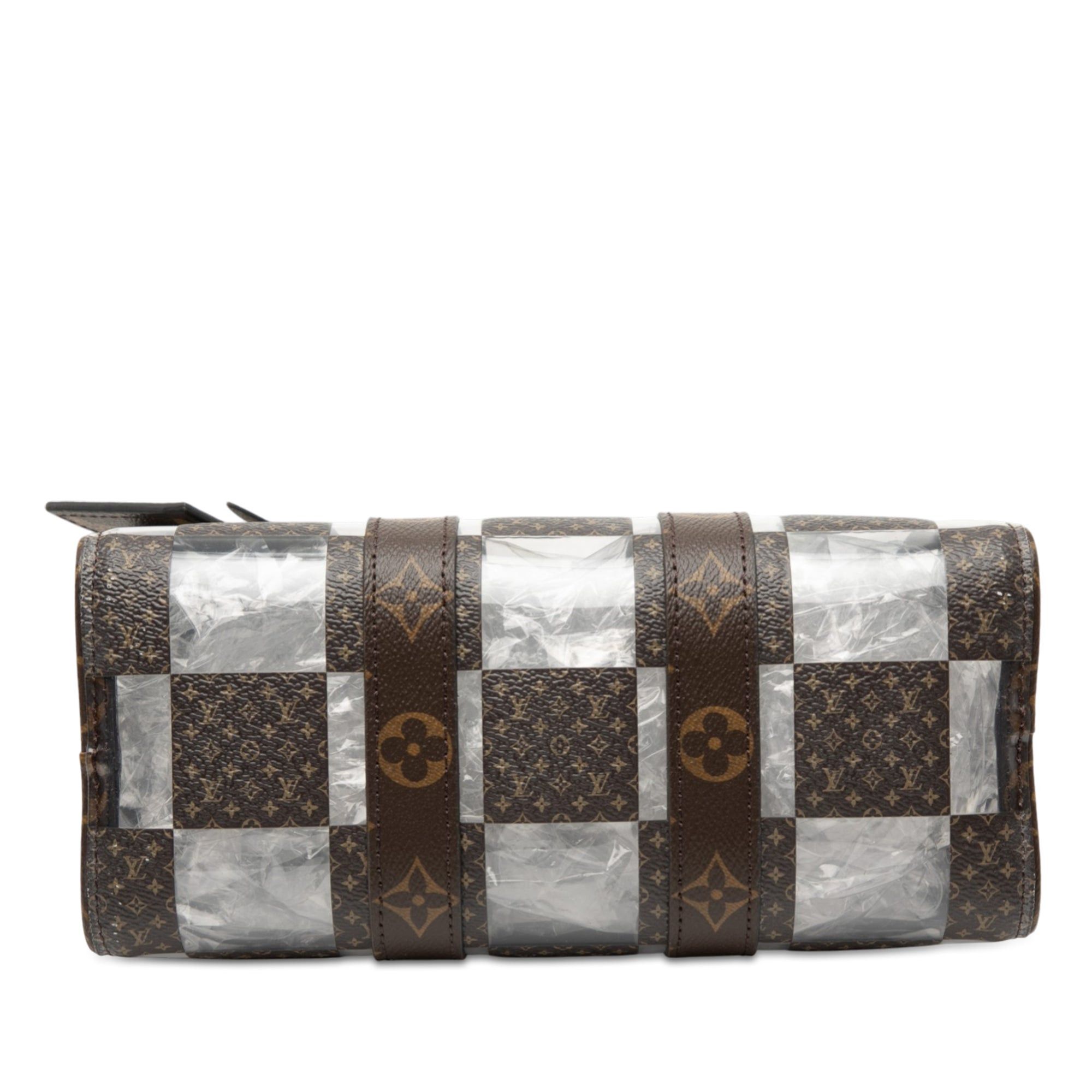 Louis Vuitton PVC and Monogram Chess Keepall Bandouliere 25 Size ONE SIZE - 3 Thumbnail