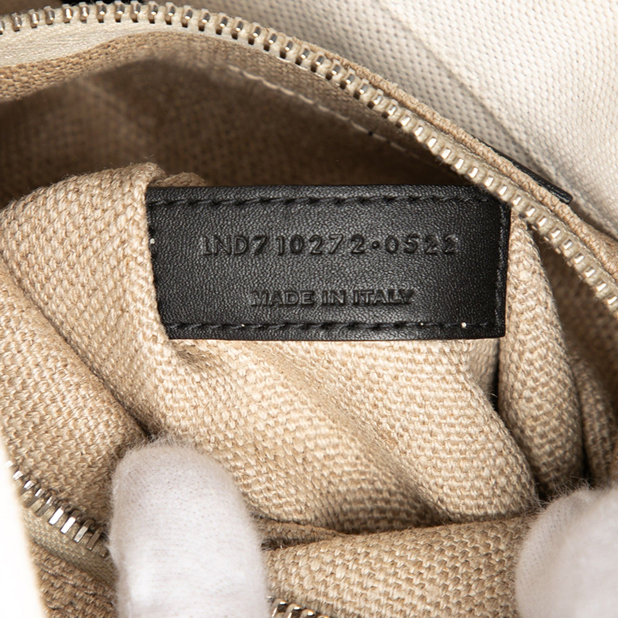 Saint Laurent Paris Canvas Universite Flat Convertible Crossbody Size ONE SIZE - 6 Thumbnail