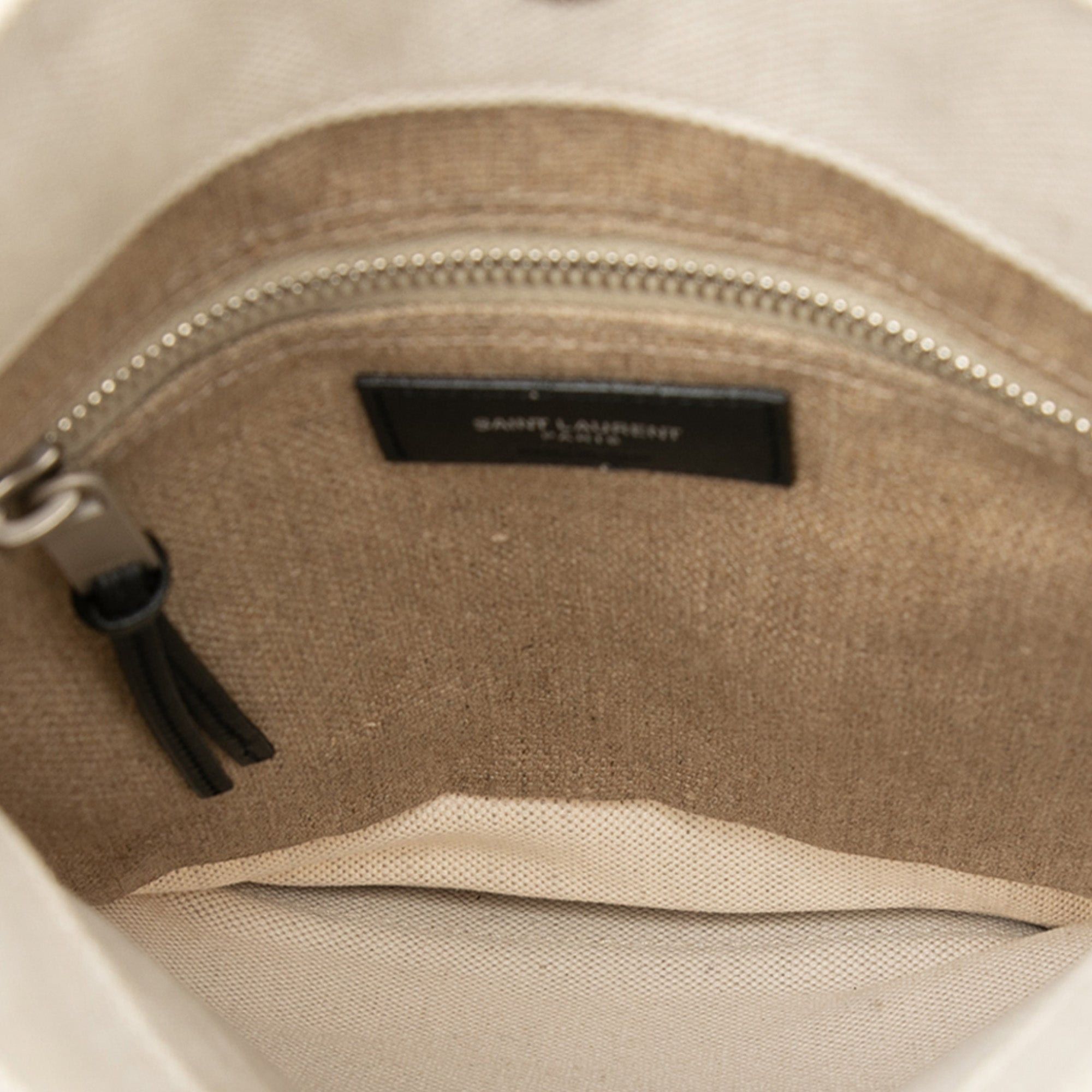 Saint Laurent Paris Canvas Universite Flat Convertible Crossbody Size ONE SIZE - 4 Thumbnail