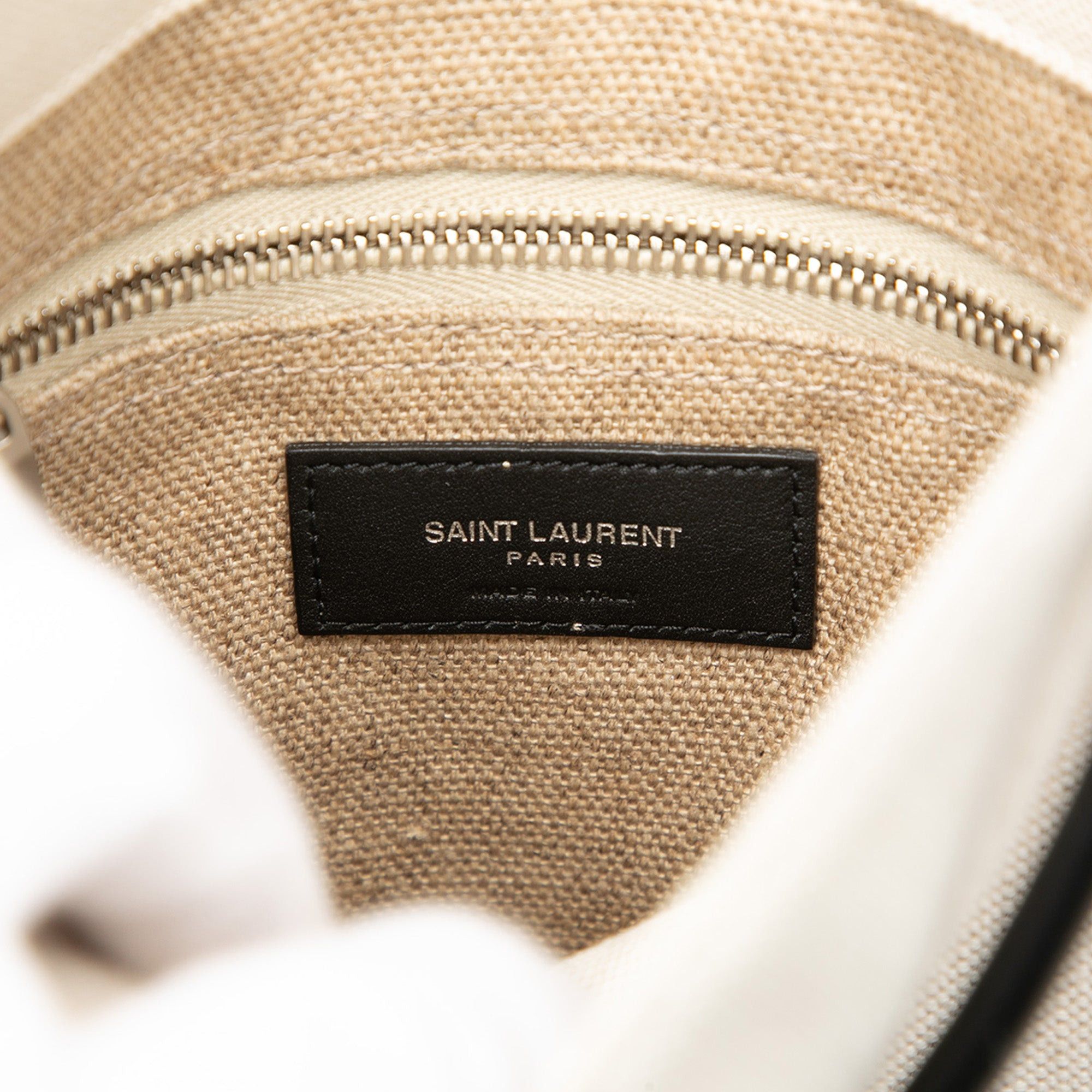 Saint Laurent Paris Canvas Universite Flat Convertible Crossbody Size ONE SIZE - 5 Thumbnail