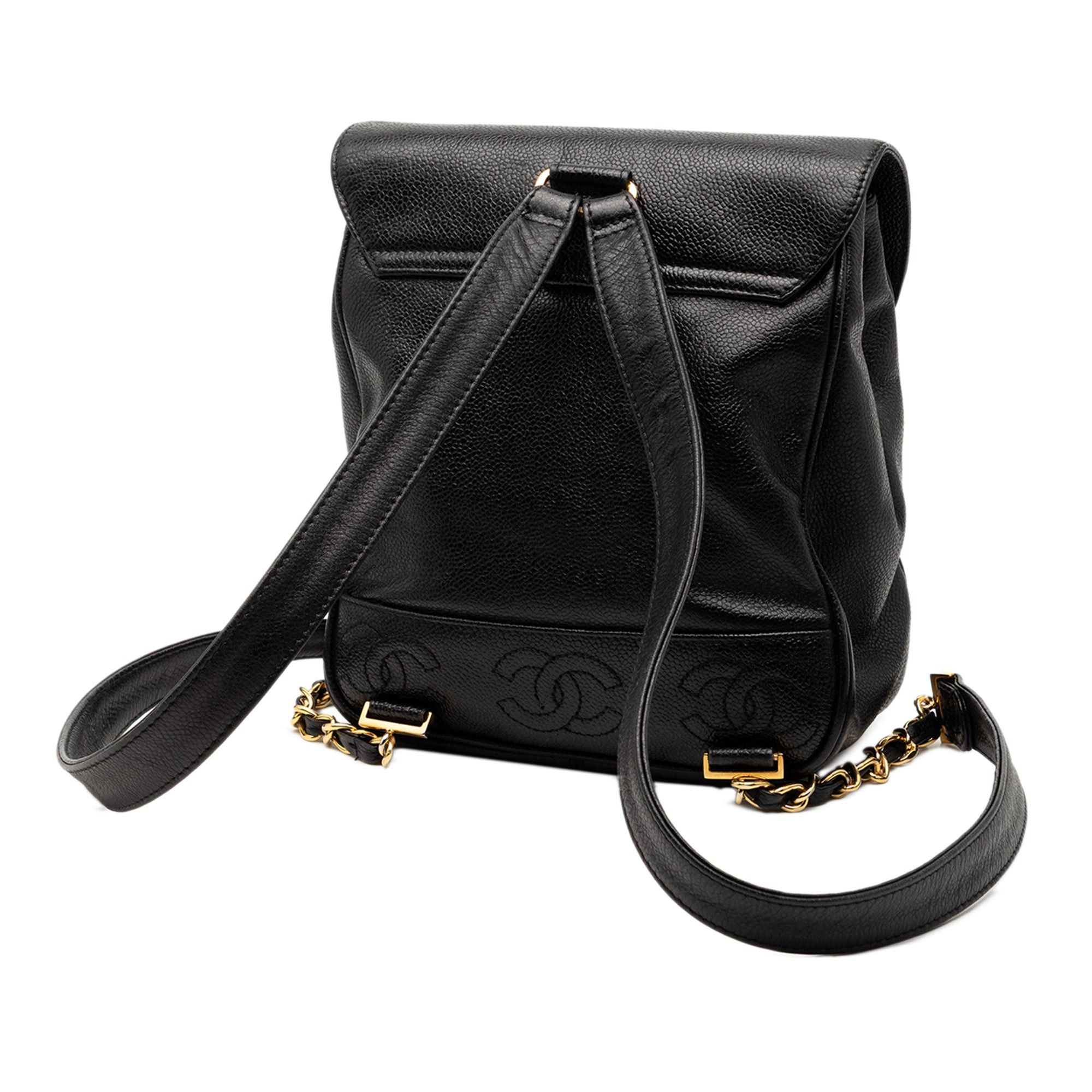 Chanel Caviar Triple CC Backpack Size ONE SIZE - 2 Thumbnail