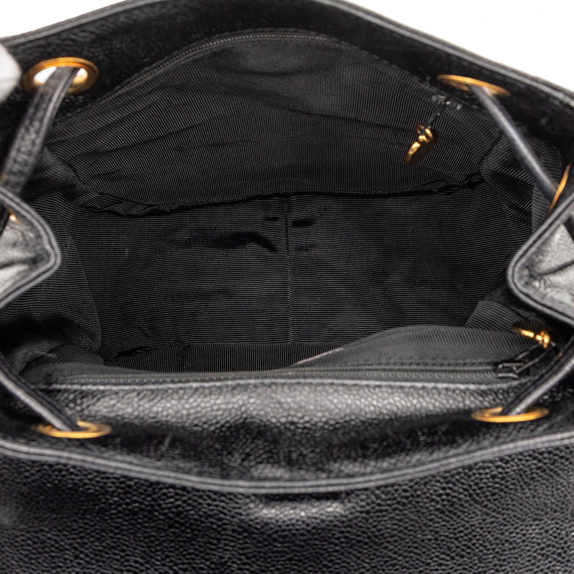 Chanel Caviar Triple CC Backpack Size ONE SIZE - 4 Thumbnail