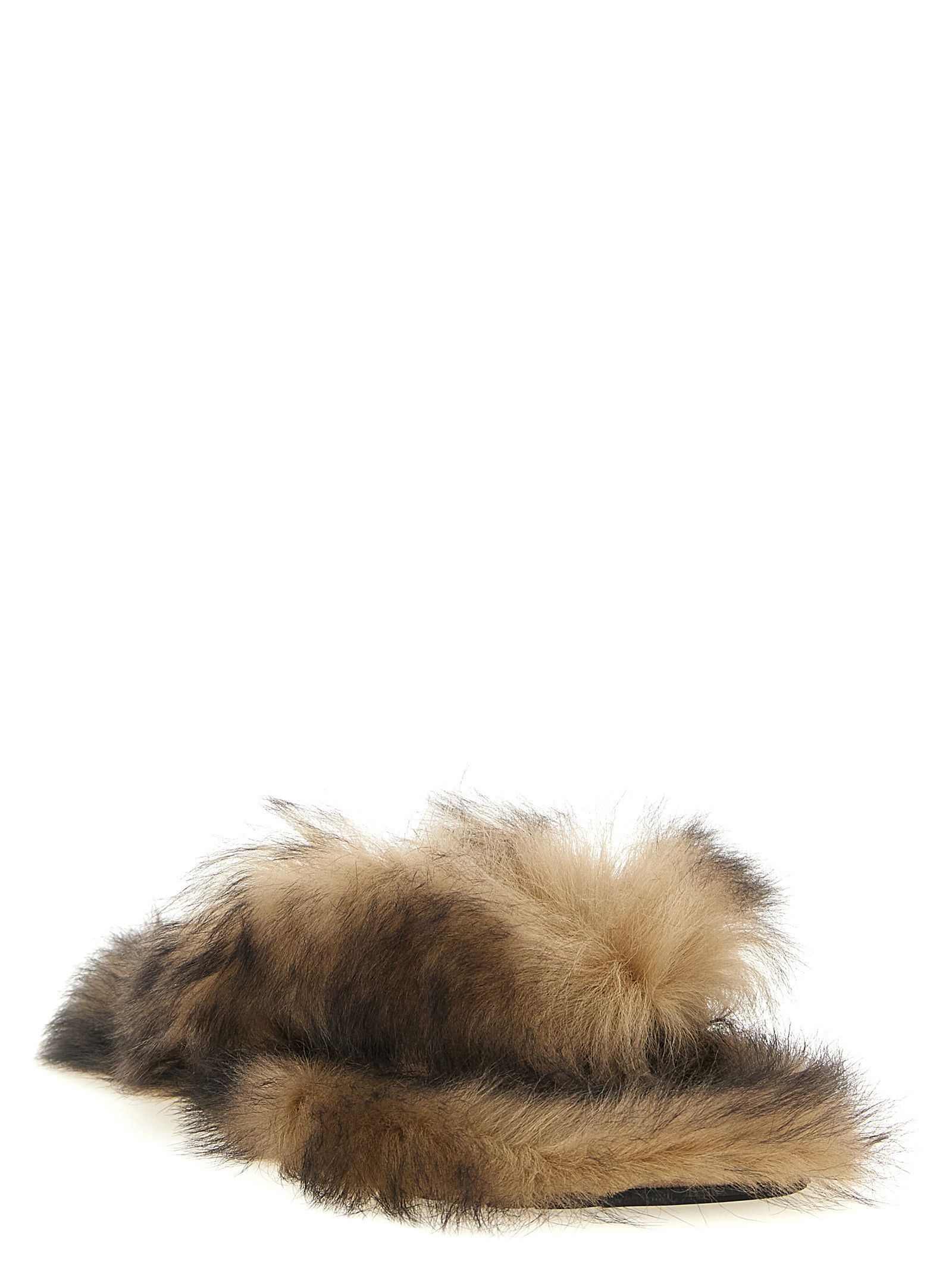 Dolce & Gabbana Sheepskin Sandals Size US 7 / IT 37 - 2 Thumbnail
