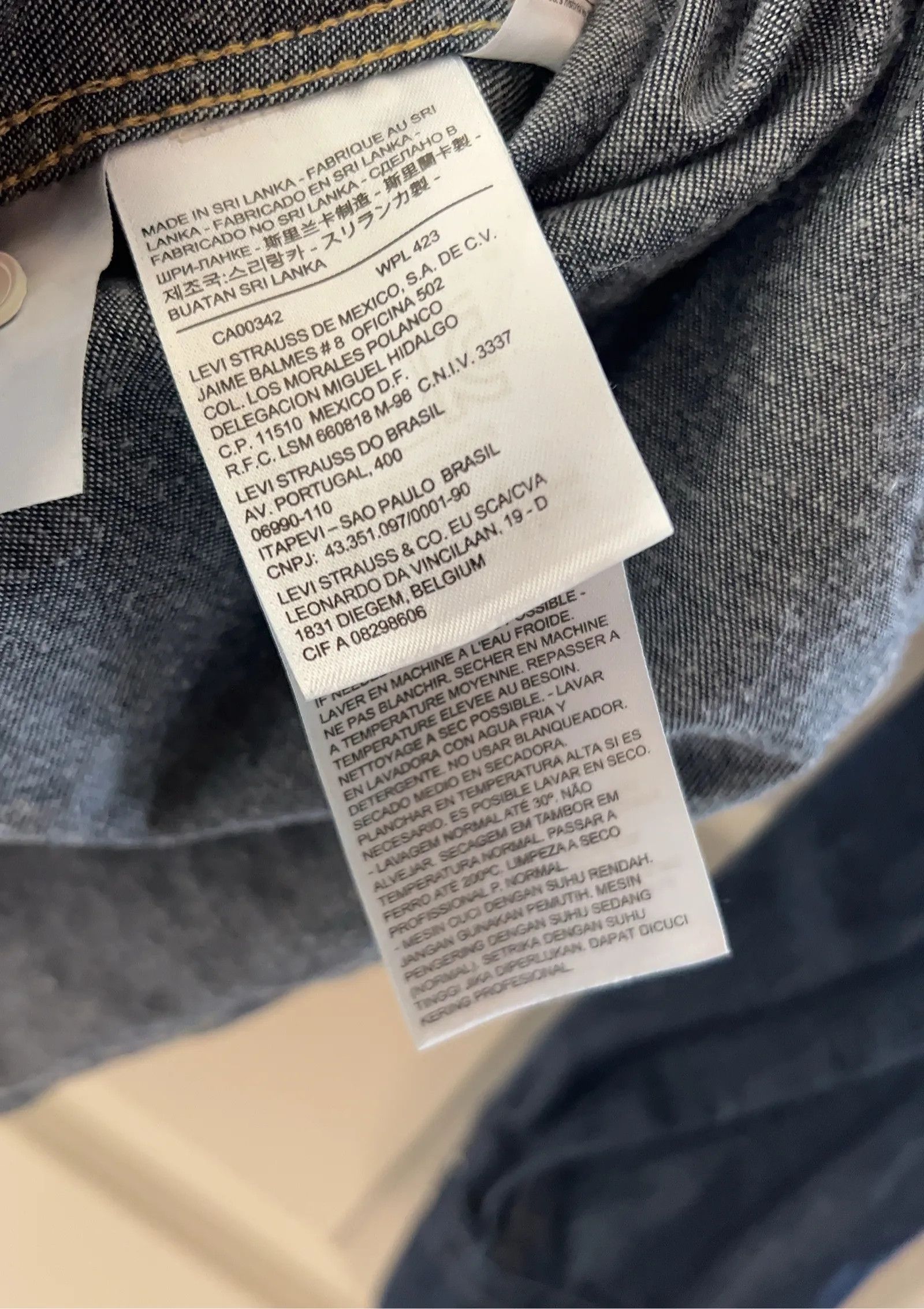 Levi's Levi's Shirt Size US S / EU 44-46 / 1 - 5 Thumbnail