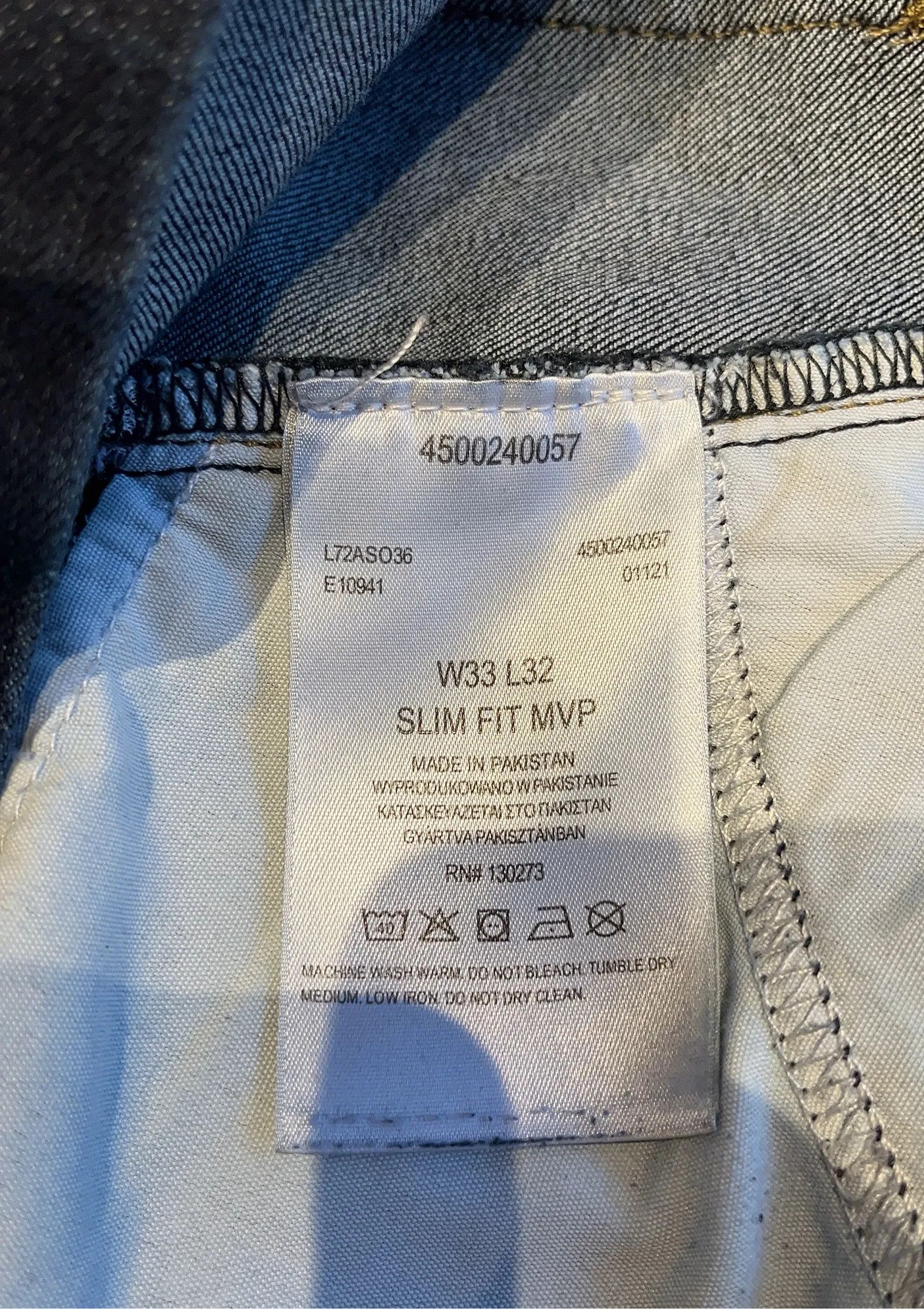 Lee Lee Lee Slimfit Tapered Leg Jeans Size US 33 - 3 Thumbnail