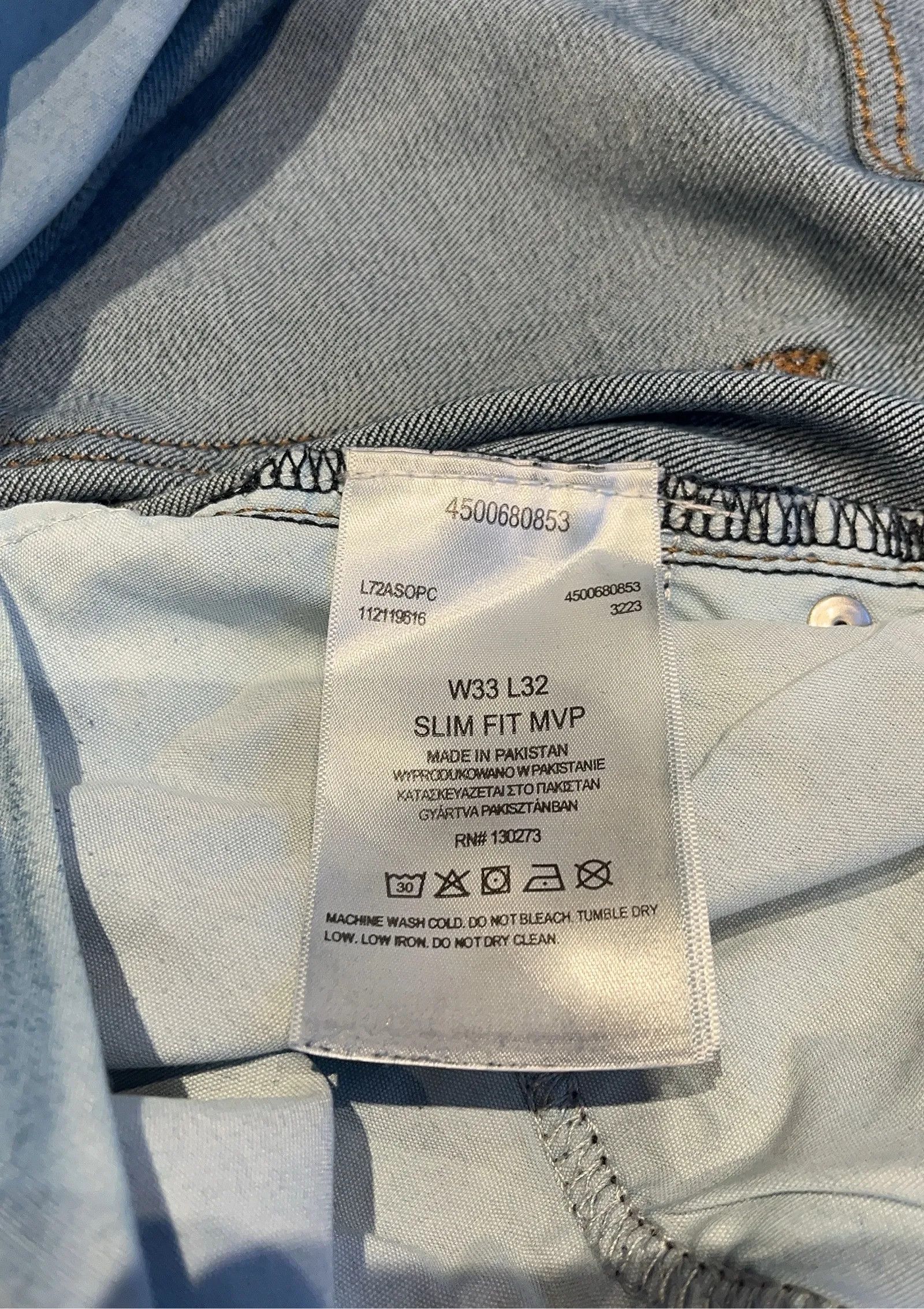 Lee Lee Lee MVP Slim fit Jeans Size US 33 - 3 Thumbnail