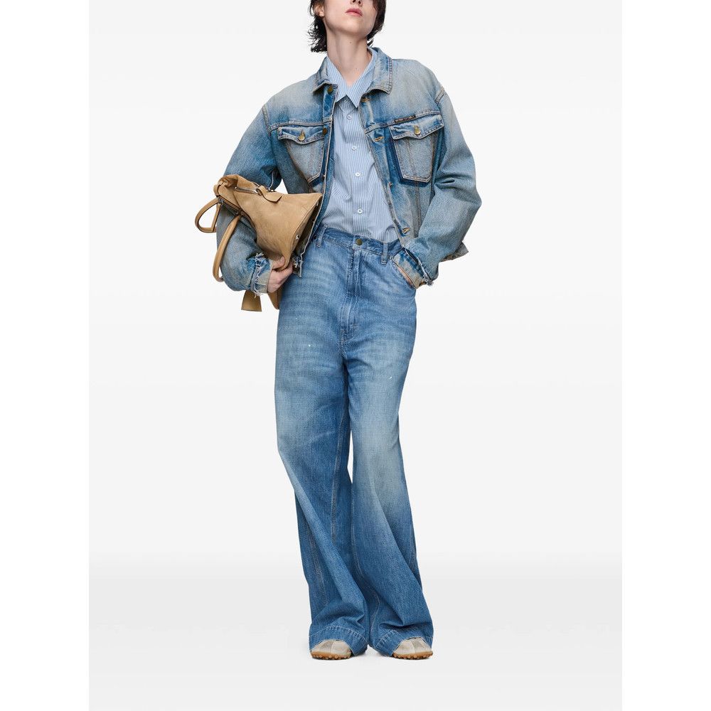 Maison Margiela Maison Margiela BLUE Jackets - Bomber Jackets Size S / US 4 / IT 40 - 3 Thumbnail