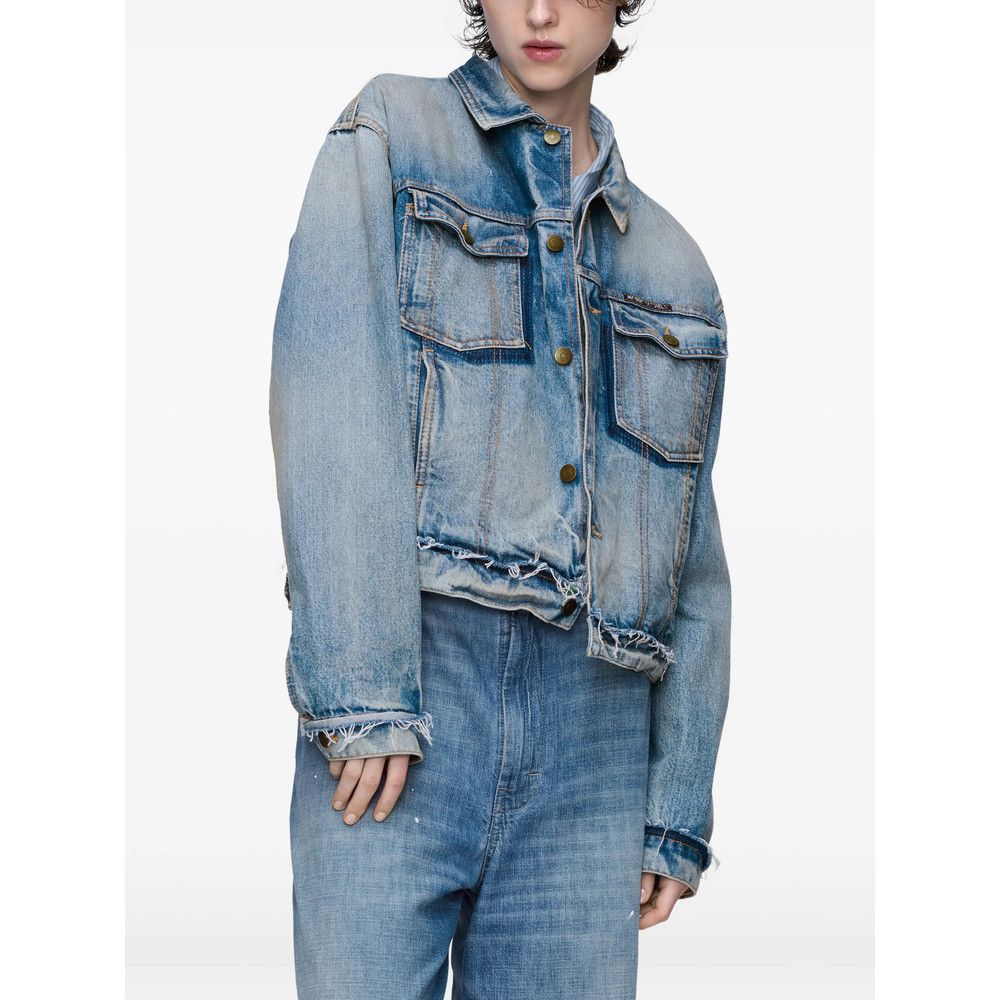 Maison Margiela Maison Margiela BLUE Jackets - Bomber Jackets Size S / US 4 / IT 40 - 2 Thumbnail