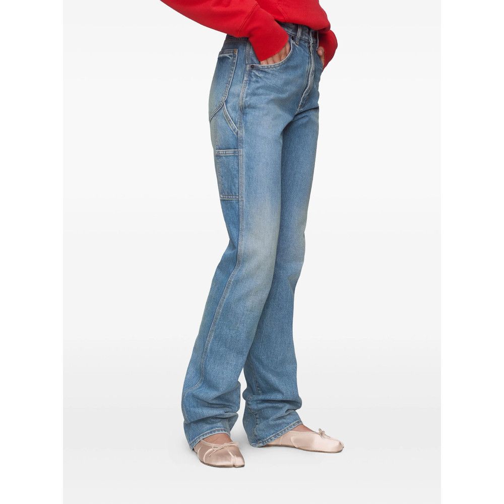 Maison Margiela Maison Margiela BLUE Trousers - Tailored Trousers Size 28" / US 6 / IT 42 - 4 Thumbnail
