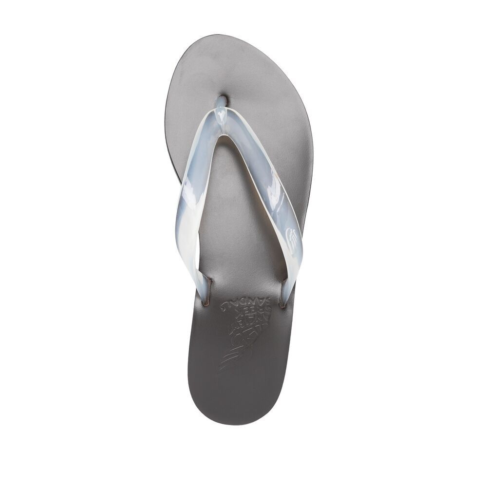 Ancient Greek Sandals Ancient Greek Sandals WHITE Flip-Flops & Slides Size US 10 / IT 40 - 3 Thumbnail