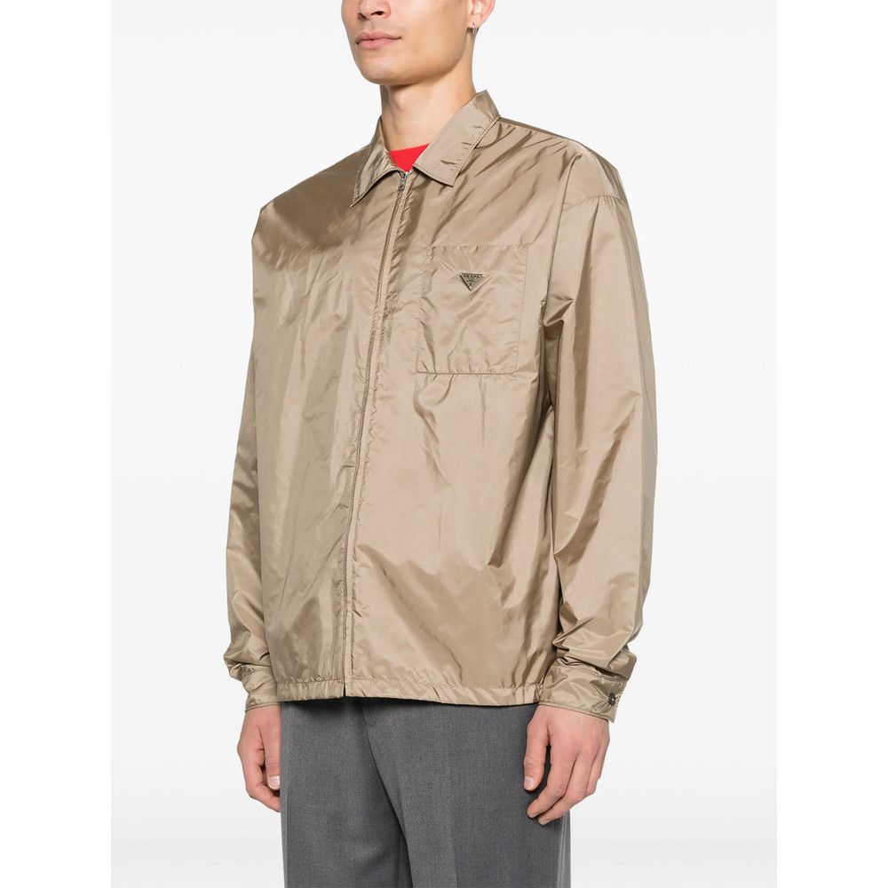 Prada Prada NEUTRALS Jackets - Shirt Jackets Size US L / EU 52-54 / 3 - 4 Thumbnail
