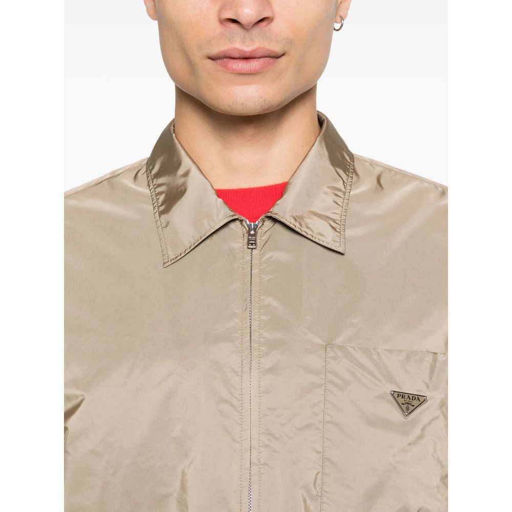 Prada Prada NEUTRALS Jackets - Shirt Jackets Size US XL / EU 56 / 4 - 2 Thumbnail