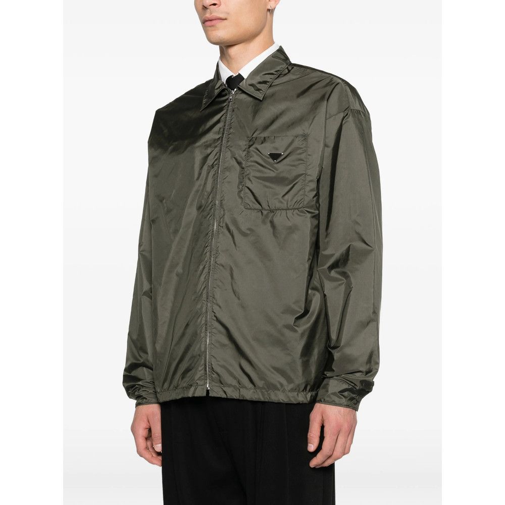 Prada Prada GREEN Jackets - Shirt Jackets Size US L / EU 52-54 / 3 - 4 Thumbnail