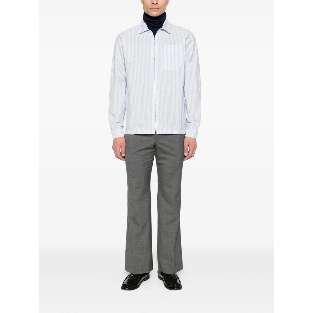 Prada Prada WHITE Shirts Size US L / EU 52-54 / 3 - 3 Thumbnail