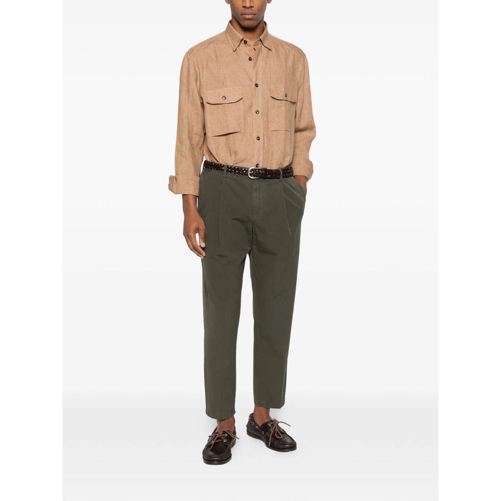 Brioni Brioni BROWN Shirts Size US L / EU 52-54 / 3 - 2 Thumbnail