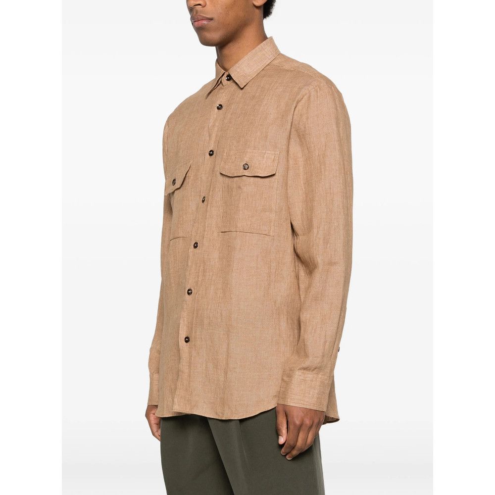 Brioni Brioni BROWN Shirts Size US L / EU 52-54 / 3 - 4 Thumbnail