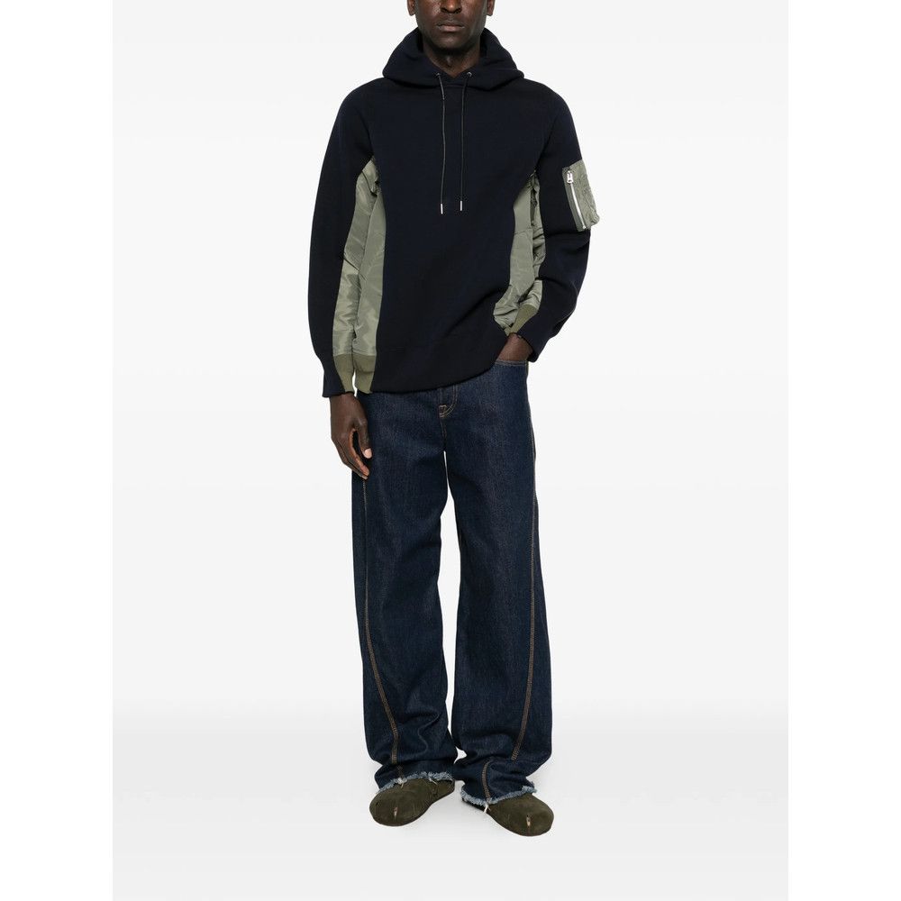 Sacai Sacai BLUE Sweaters & Knitwear - Hoodies Size US L / EU 52-54 / 3 - 2 Thumbnail