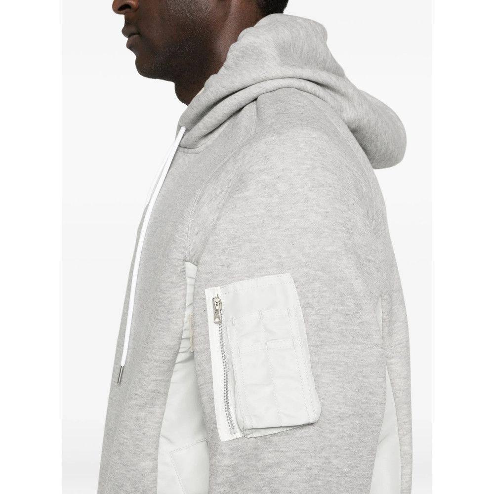 Sacai Sacai GREY Sweaters & Knitwear - Hoodies Size US M / EU 48-50 / 2 - 3 Thumbnail