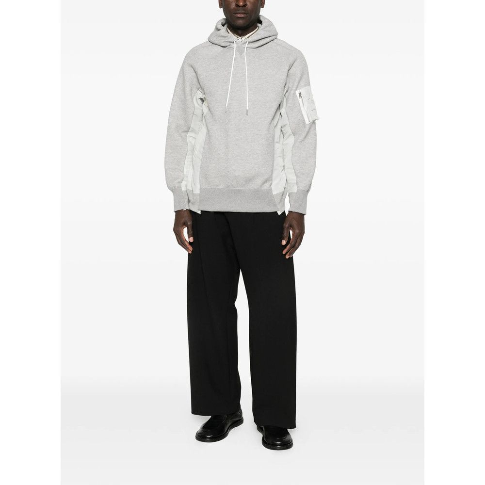 Sacai Sacai GREY Sweaters & Knitwear - Hoodies Size US M / EU 48-50 / 2 - 5 Thumbnail