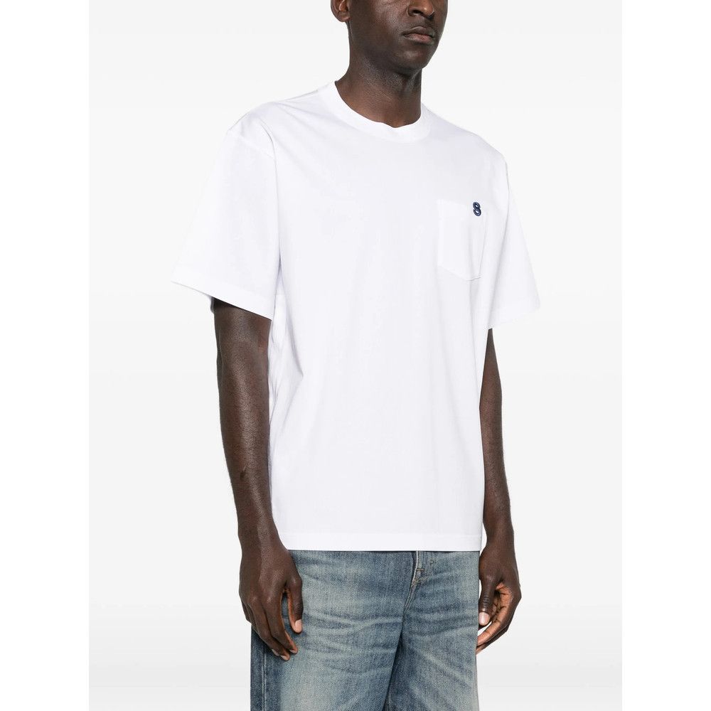 Sacai Sacai WHITE T-Shirts & Vests - T-Shirts Size US L / EU 52-54 / 3 - 2 Thumbnail