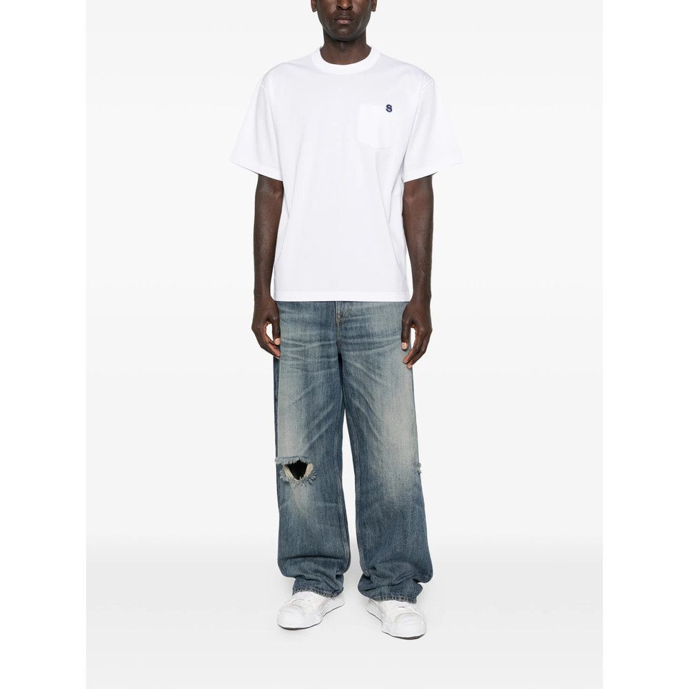 Sacai Sacai WHITE T-Shirts & Vests - T-Shirts Size US L / EU 52-54 / 3 - 5 Thumbnail