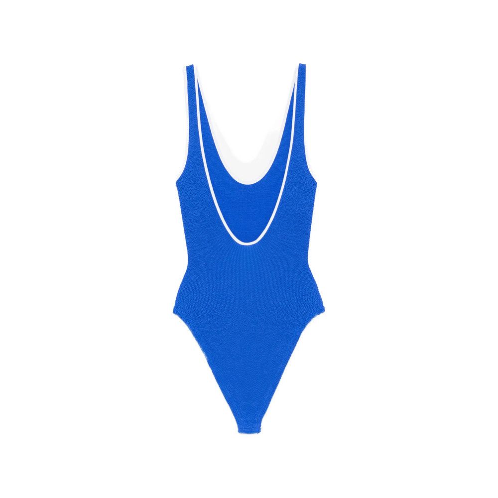 Hunza G Hunza G BLUE Beachwear - One-Pieces Size M / US 6-8 / IT 42-44 - 3 Thumbnail