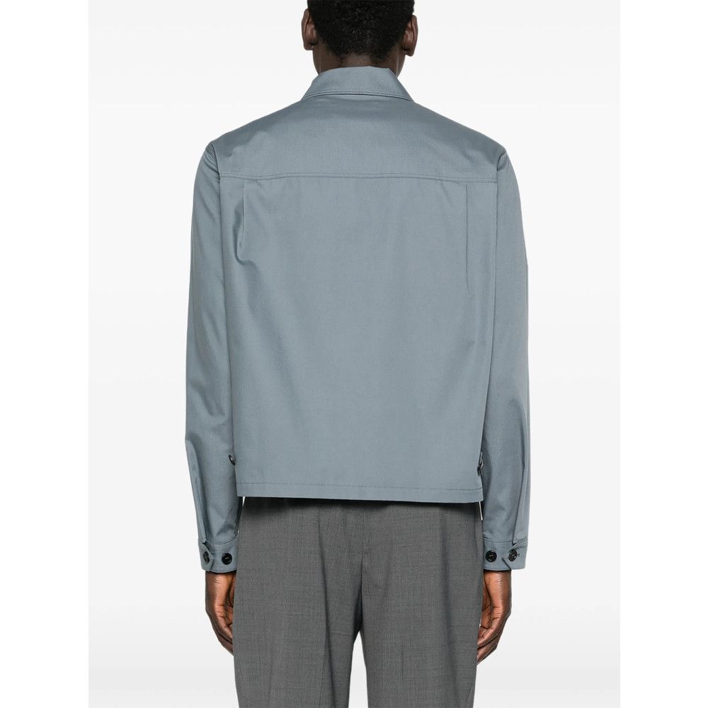Prada Prada GREY Jackets - Shirt Jackets Size US M / EU 48-50 / 2 - 5 Thumbnail