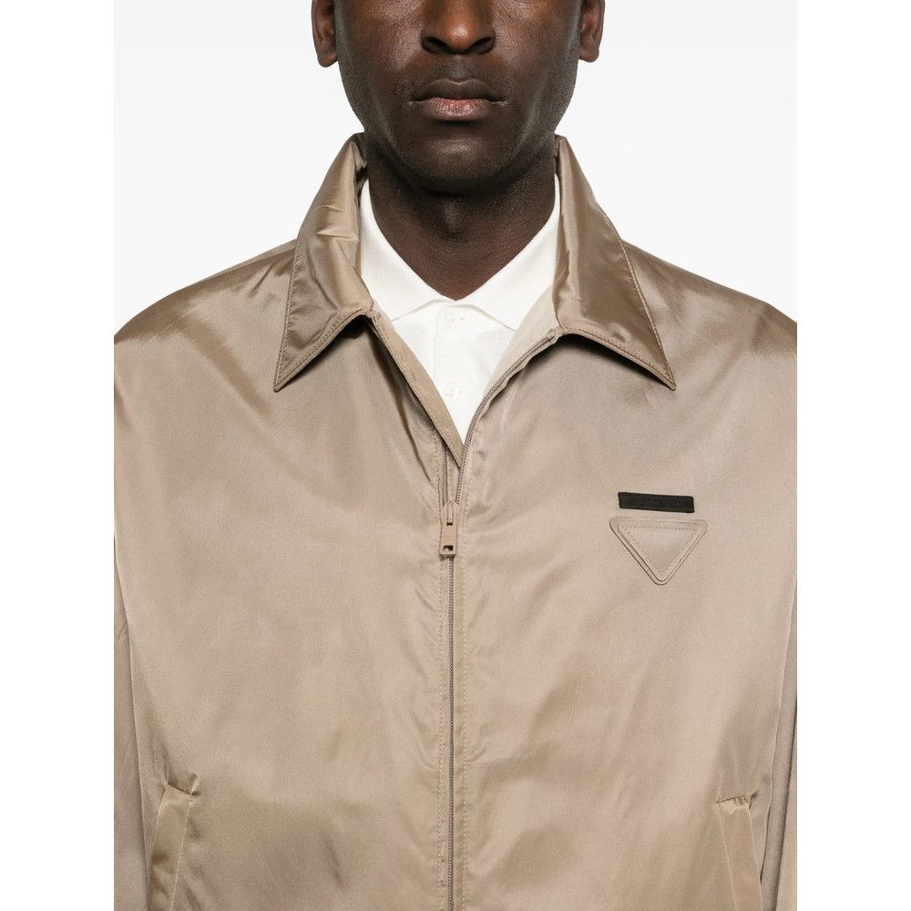 Prada Prada NEUTRALS Jackets - Lightweight Jackets Size US L / EU 52-54 / 3 - 3 Thumbnail