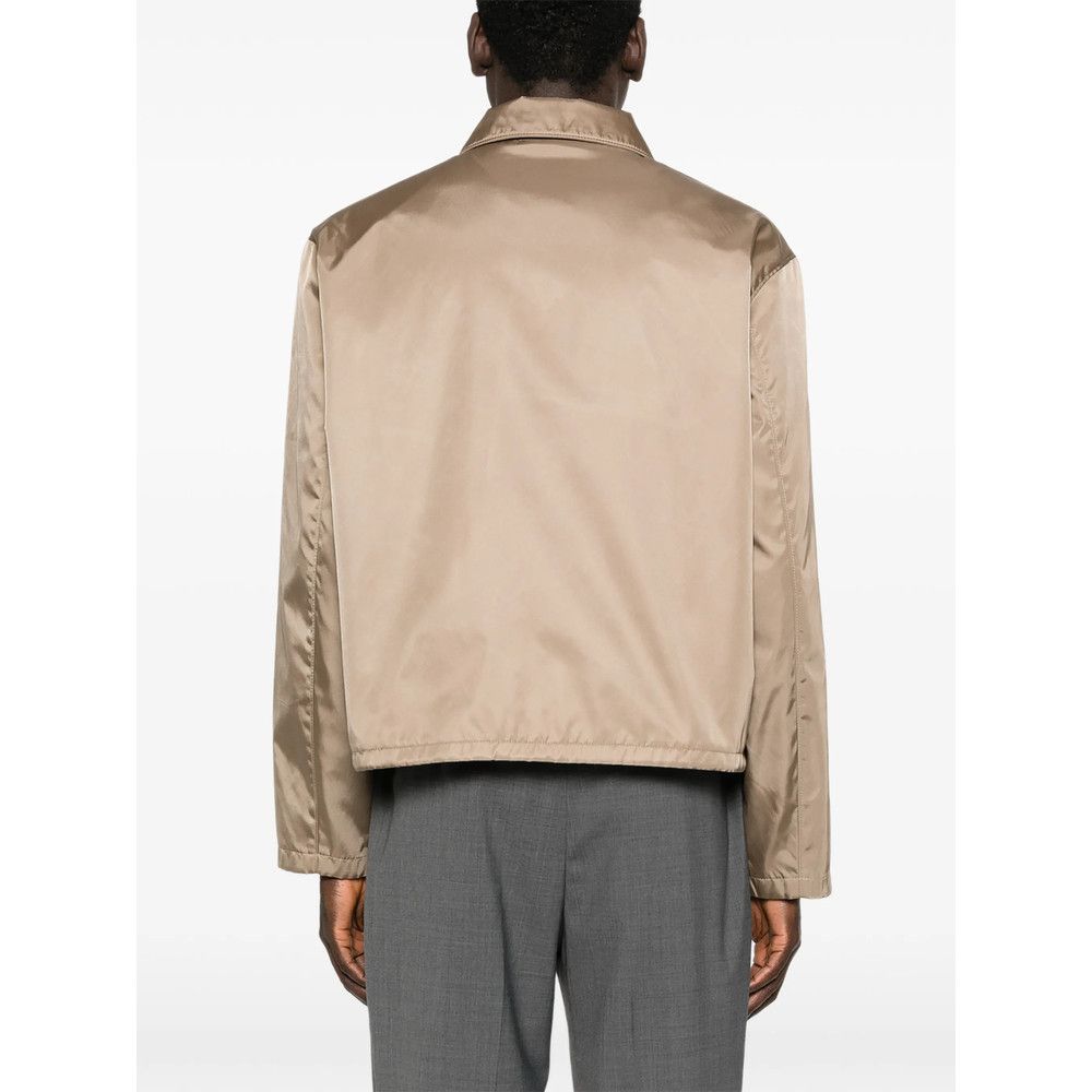 Prada Prada NEUTRALS Jackets - Lightweight Jackets Size US L / EU 52-54 / 3 - 5 Thumbnail