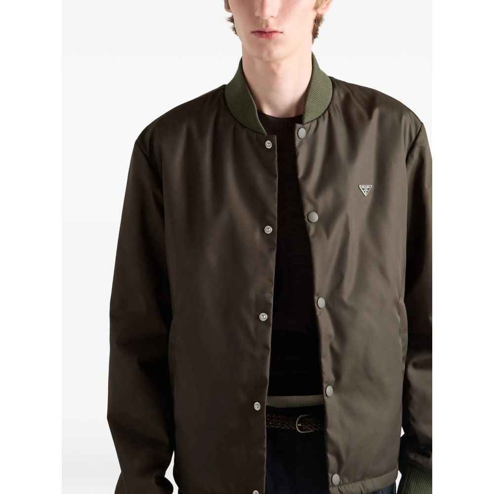 Prada Prada GREEN Jackets - Bomber Jackets Size US L / EU 52-54 / 3 - 3 Thumbnail