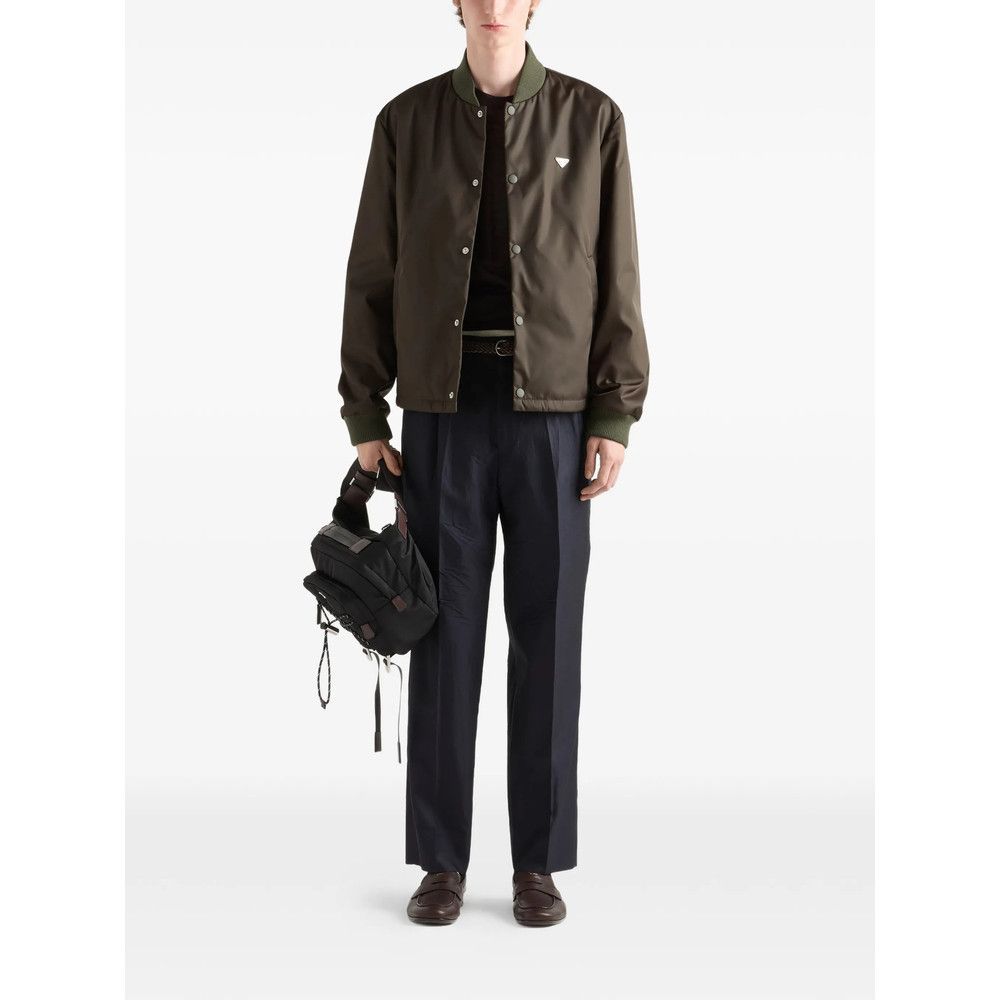 Prada Prada GREEN Jackets - Bomber Jackets Size US XL / EU 56 / 4 - 4 Thumbnail