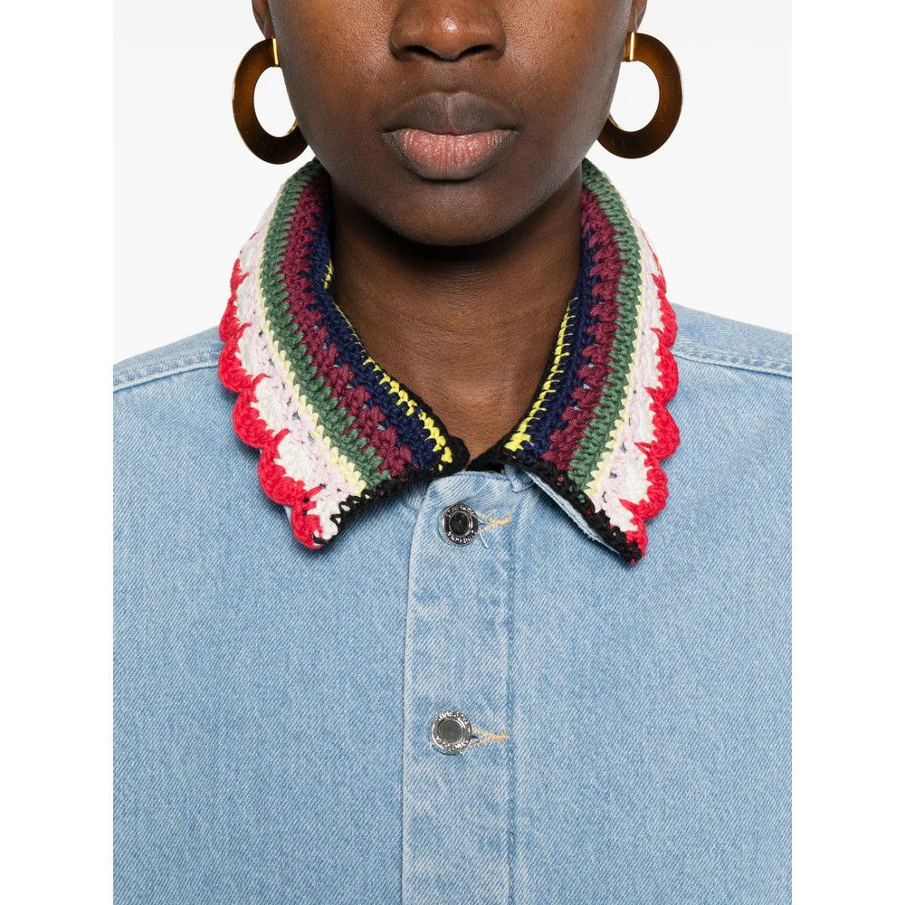 Stine Goya Stine Goya BLUE Jackets - Denim Jackets Size M / US 6-8 / IT 42-44 - 4 Thumbnail