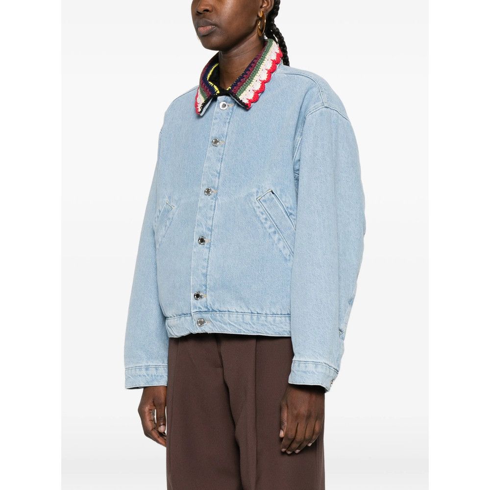 Stine Goya Stine Goya BLUE Jackets - Denim Jackets Size M / US 6-8 / IT 42-44 - 2 Thumbnail