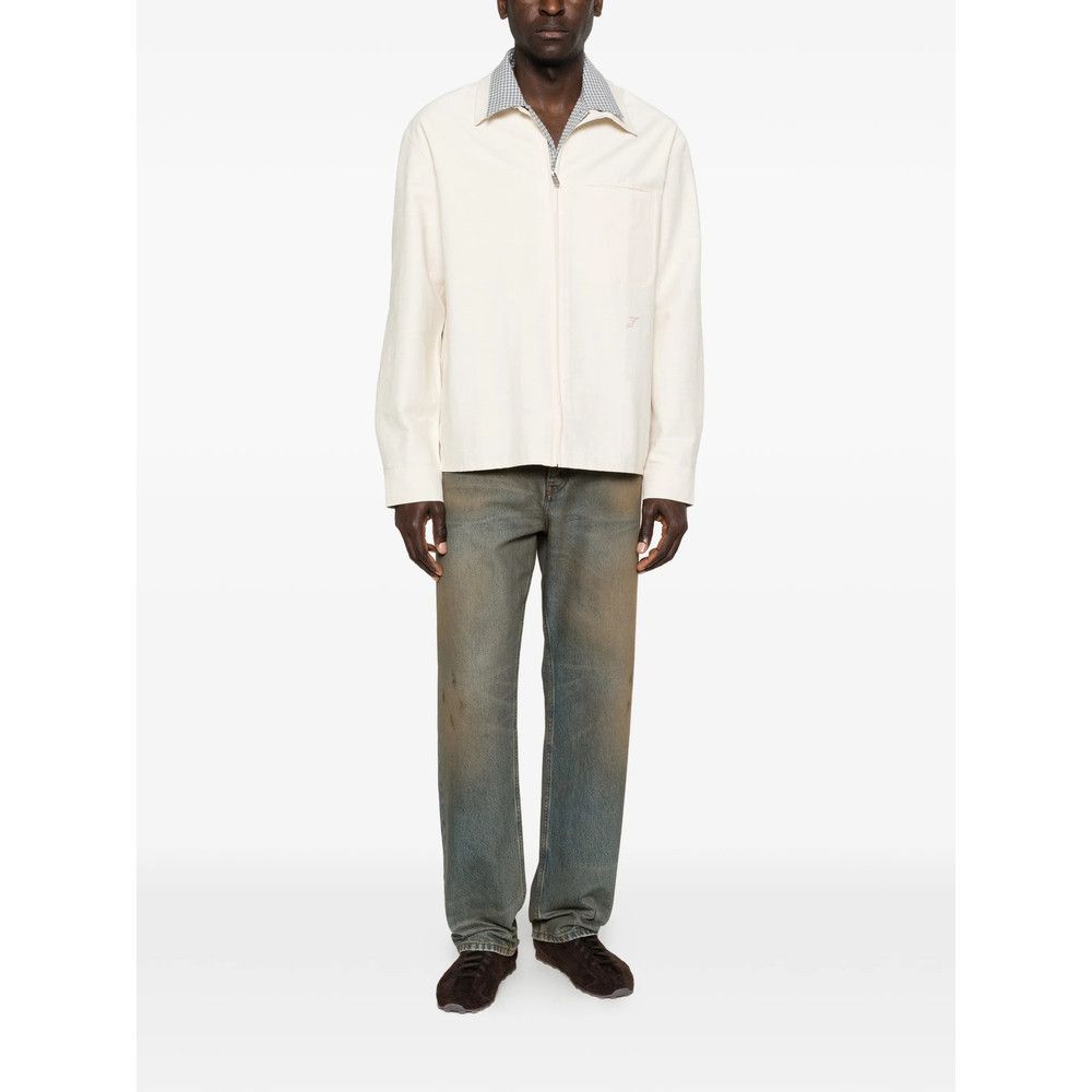 Jacquemus Jacquemus NEUTRALS Shirts Size US XL / EU 56 / 4 - 2 Thumbnail