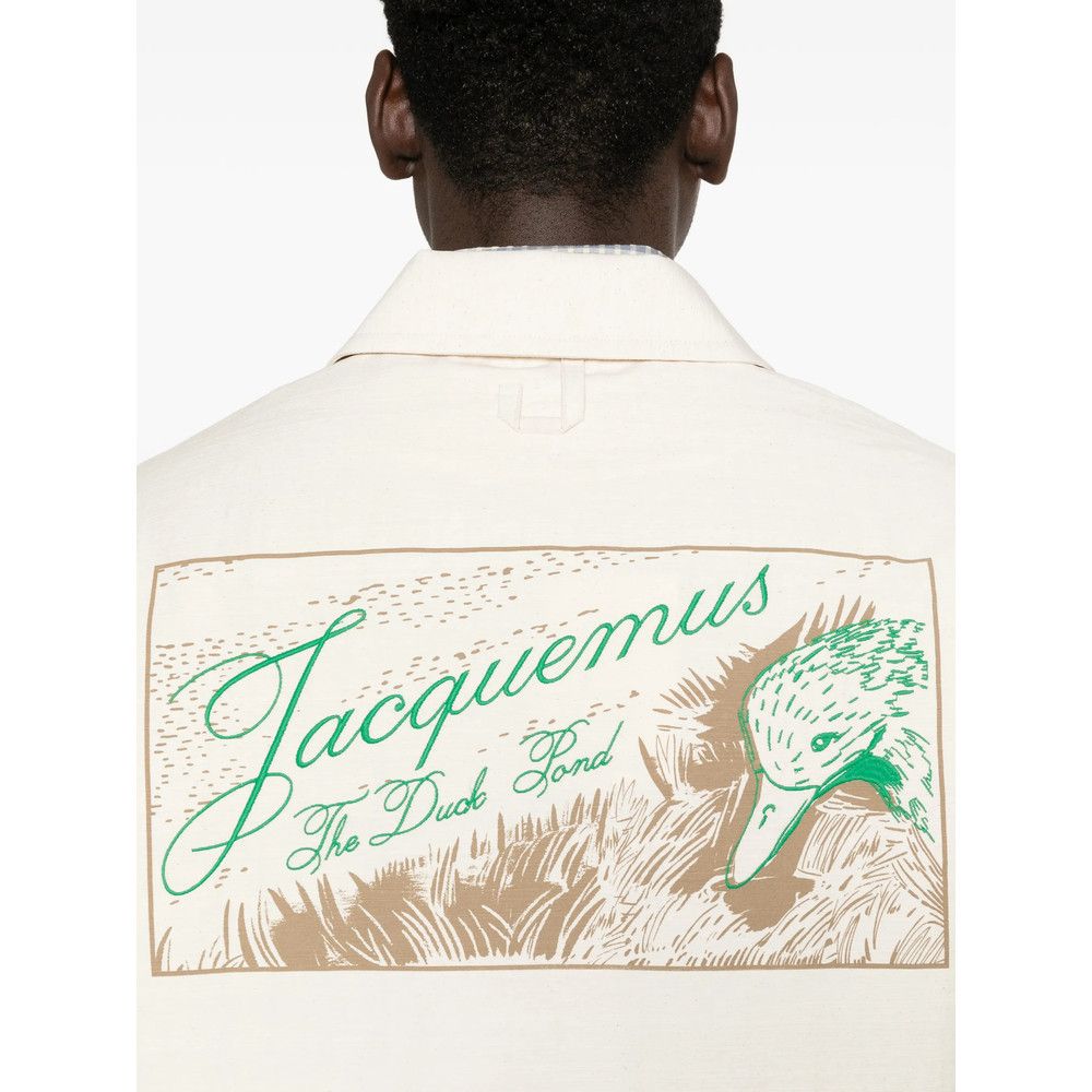 Jacquemus Jacquemus NEUTRALS Shirts Size US XL / EU 56 / 4 - 3 Thumbnail